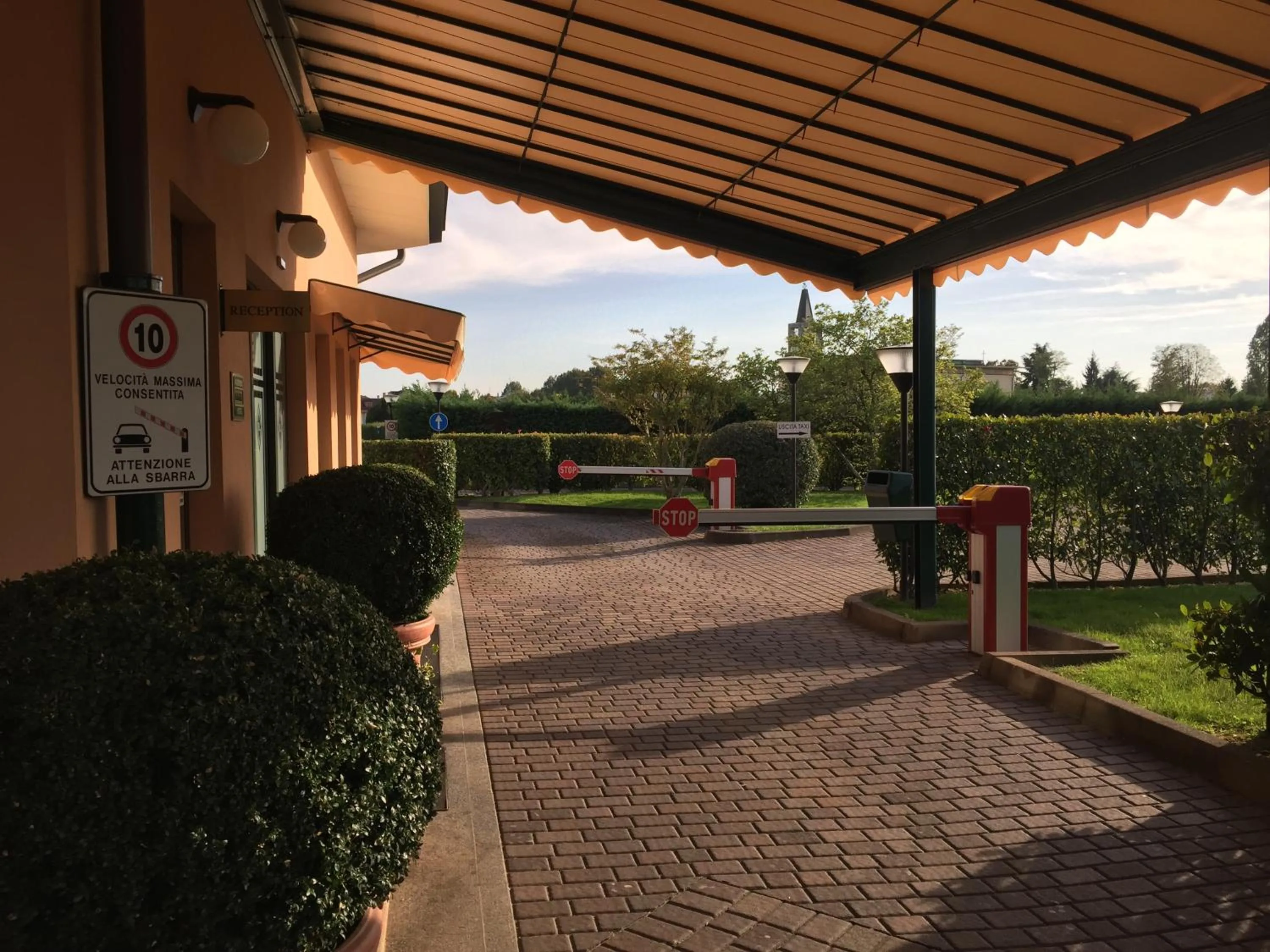 Garden in Hotel Motel Luna