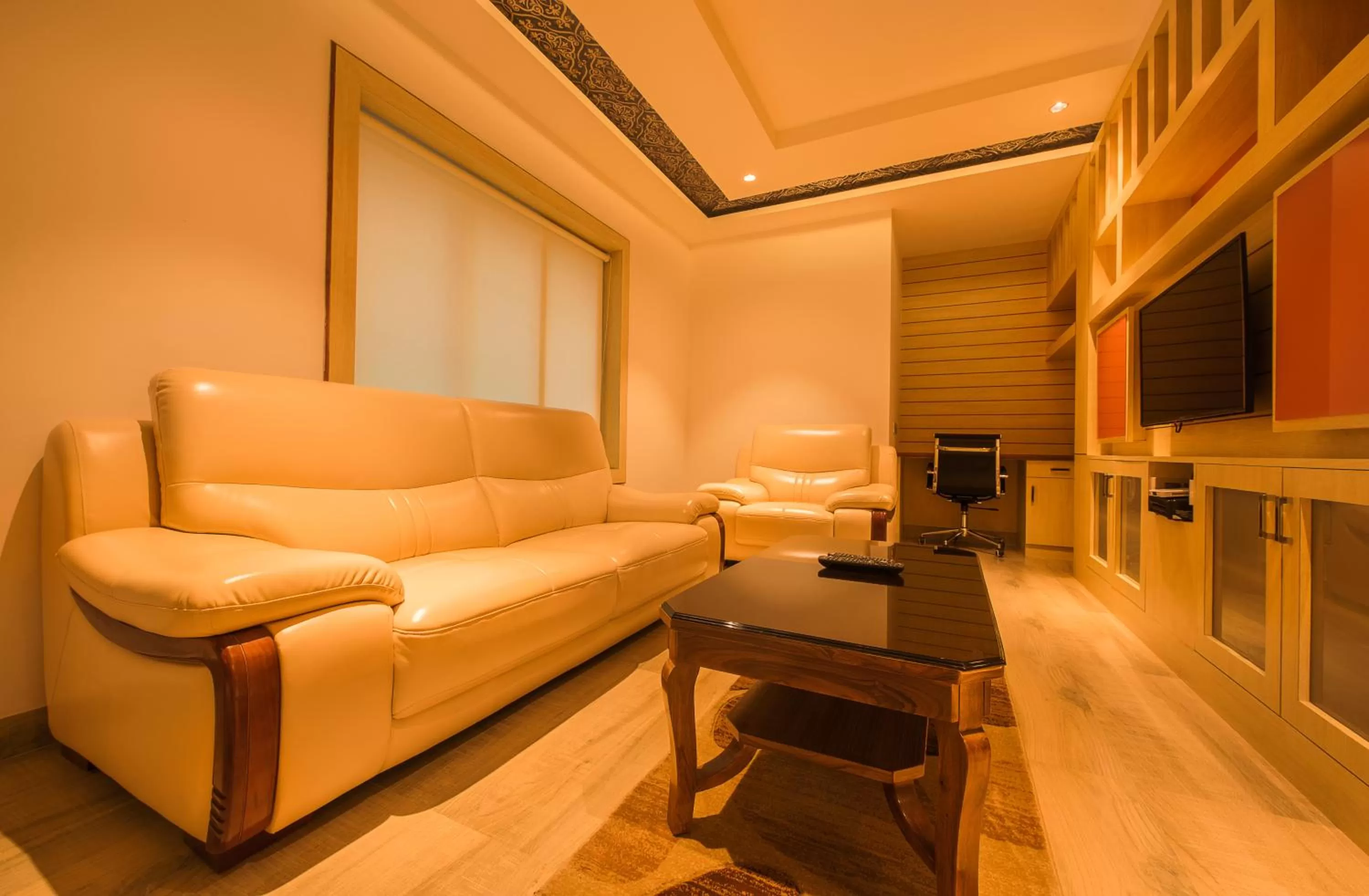 Living room in White Lotus Hotel