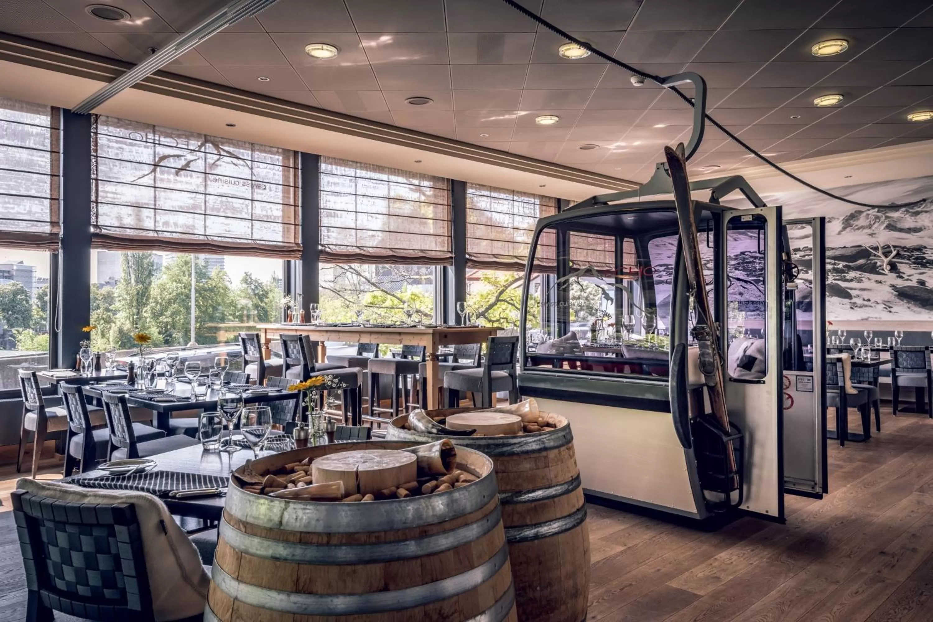 Restaurant/places to eat in Zurich Marriott Hotel