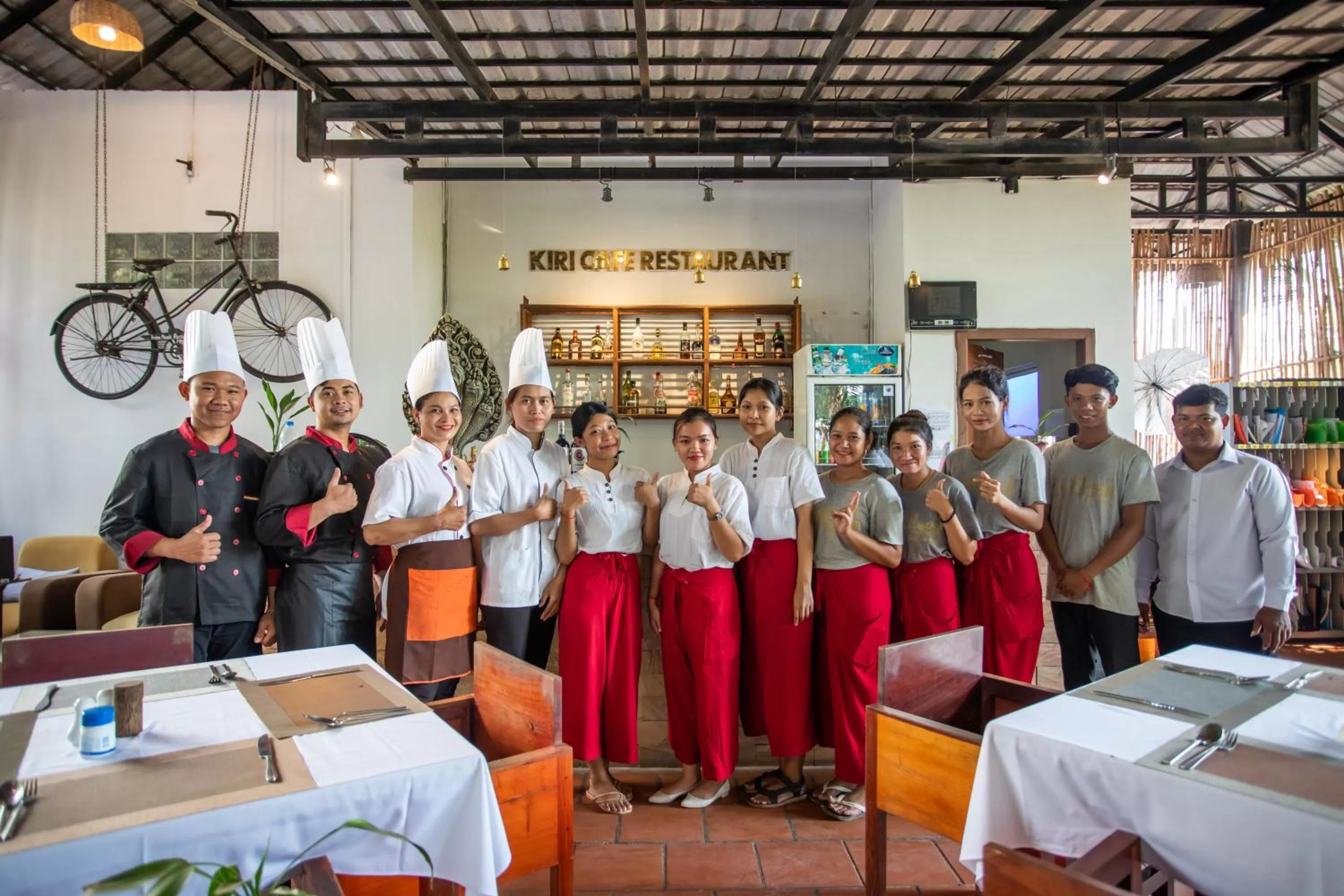 Staff, Restaurant/Places to Eat in Indra Porak Residence Hotel