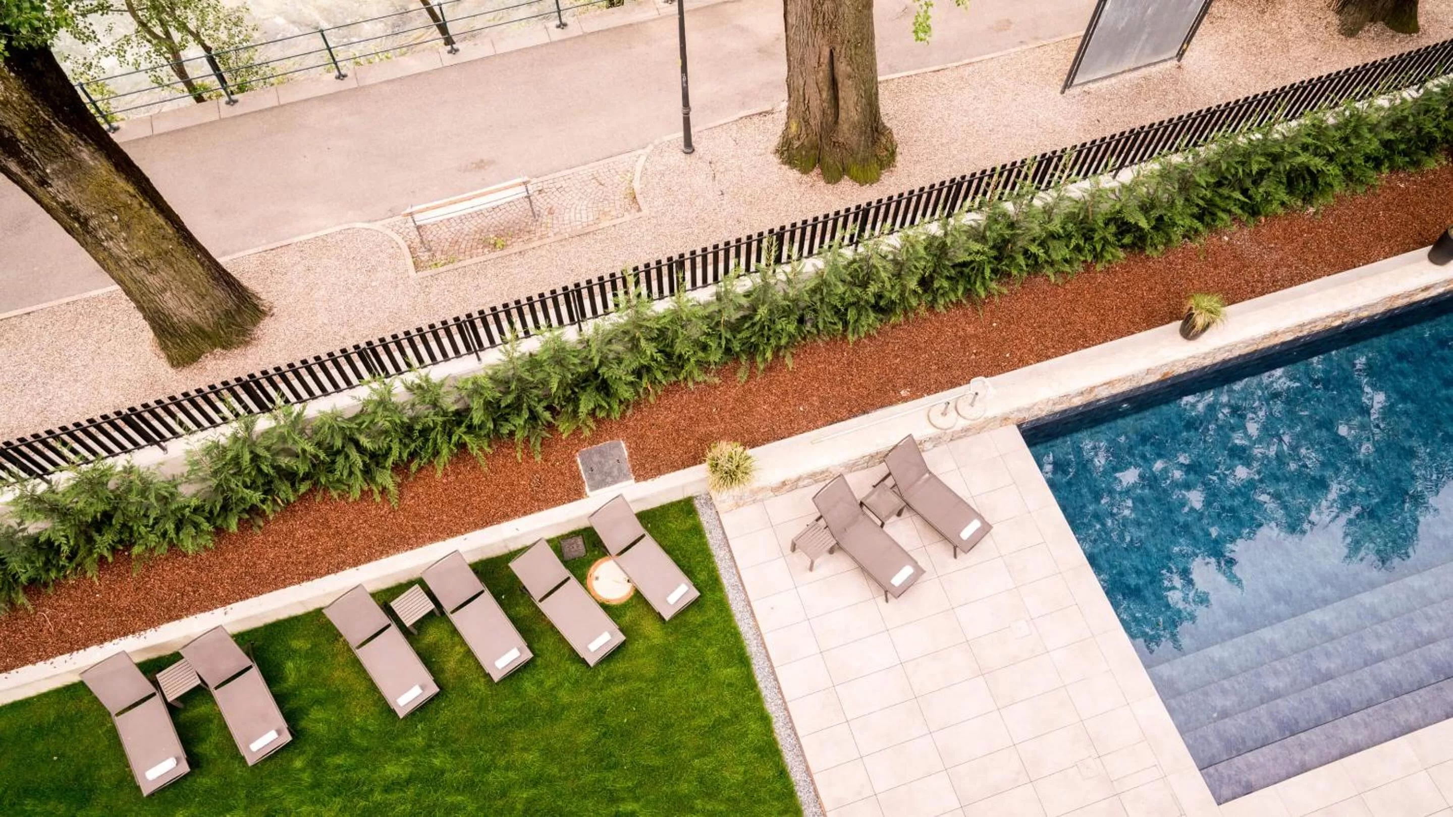 Swimming pool, Pool View in Flora Hotel & Suites