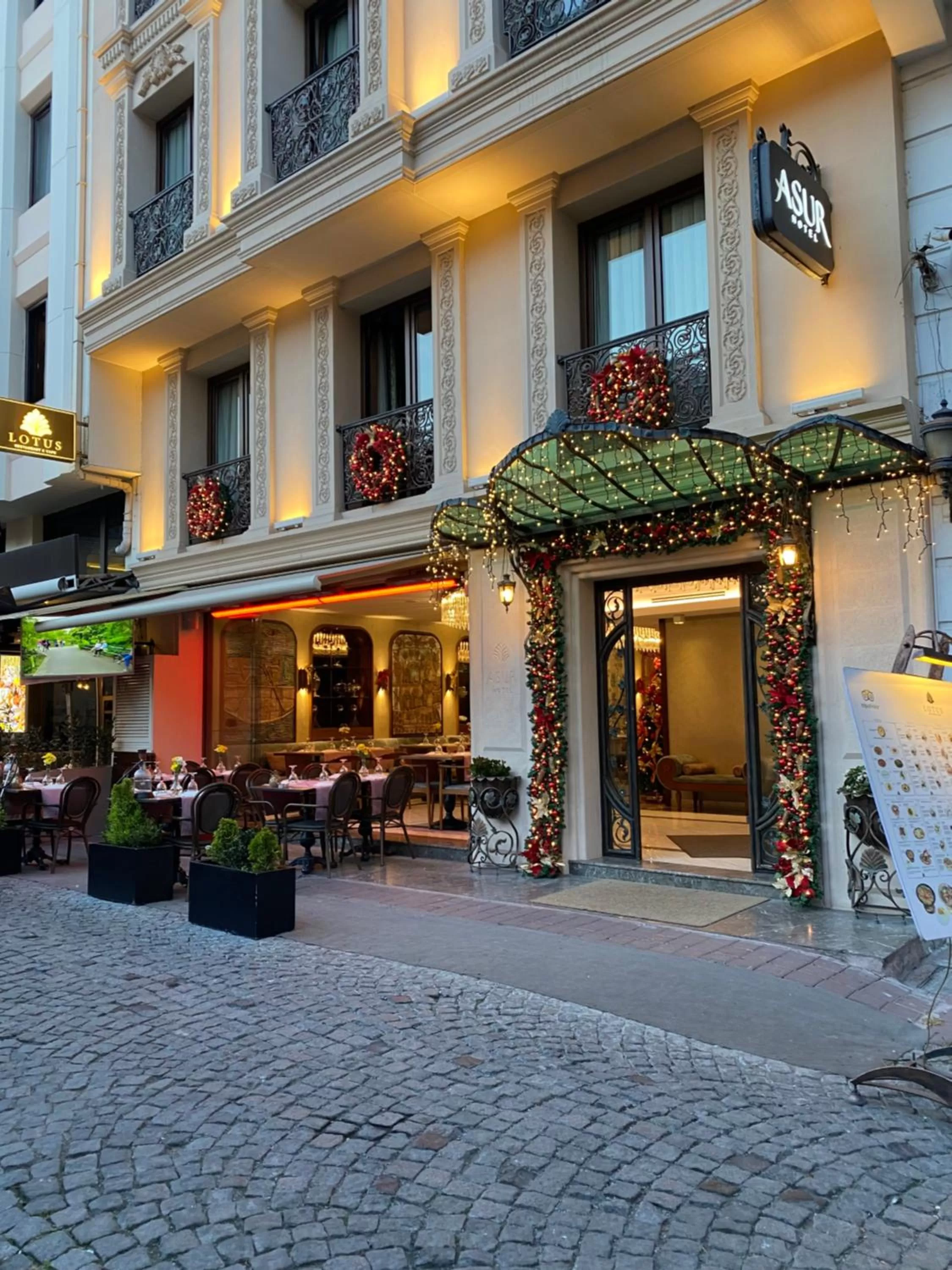 Property building in Asur Hotel