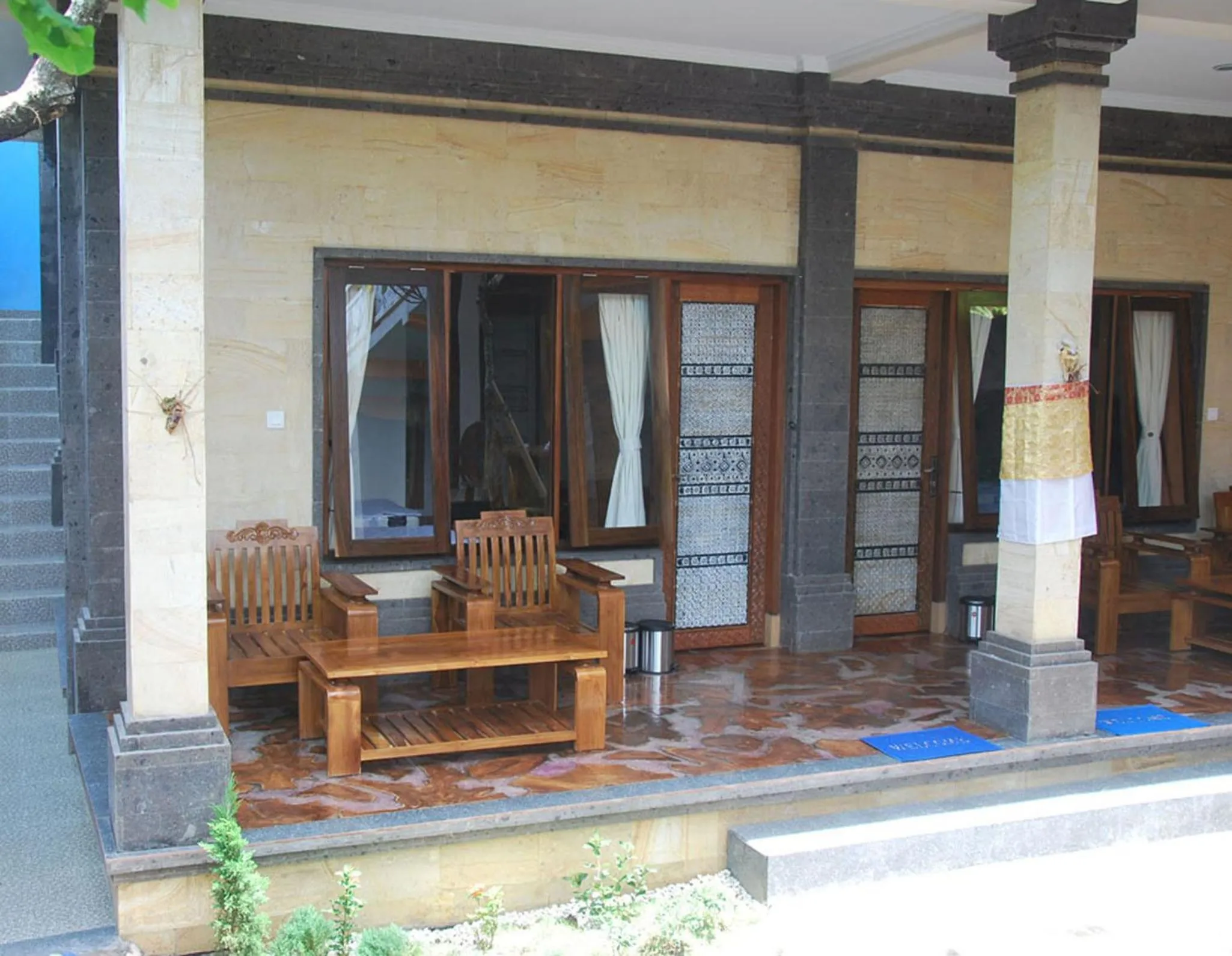 Balcony/Terrace in Bulan Bali Homestay