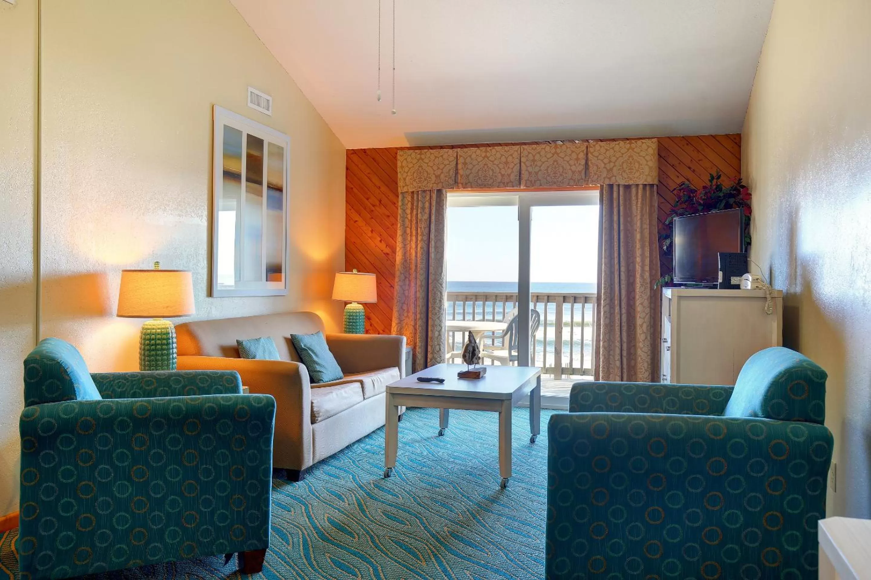 Living room in Ocean Pines Resort