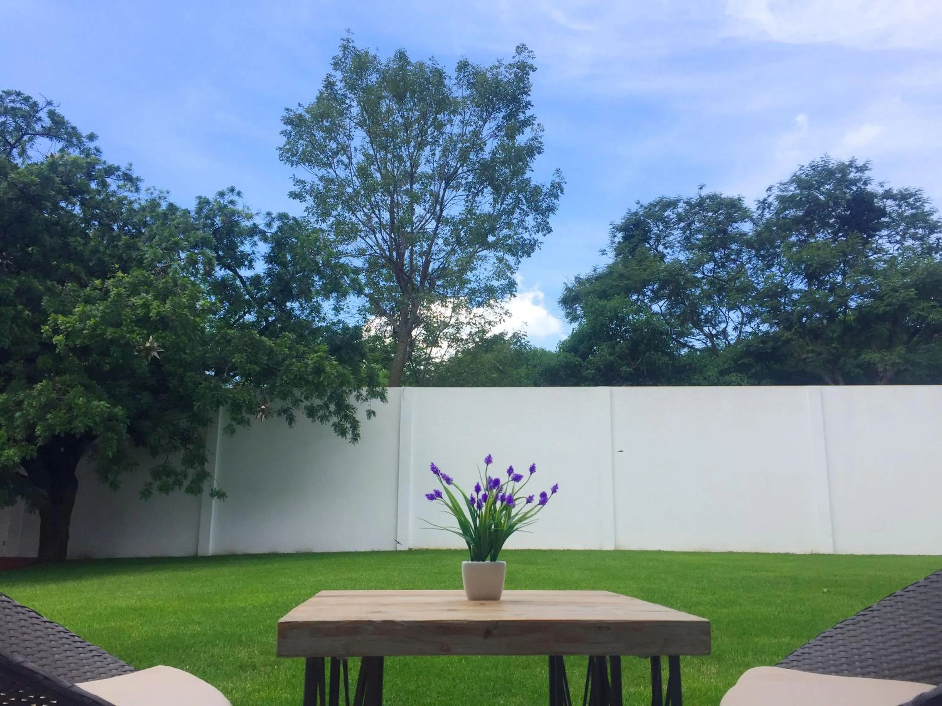 Garden in Hotel Las Puertas de Tepoztlan