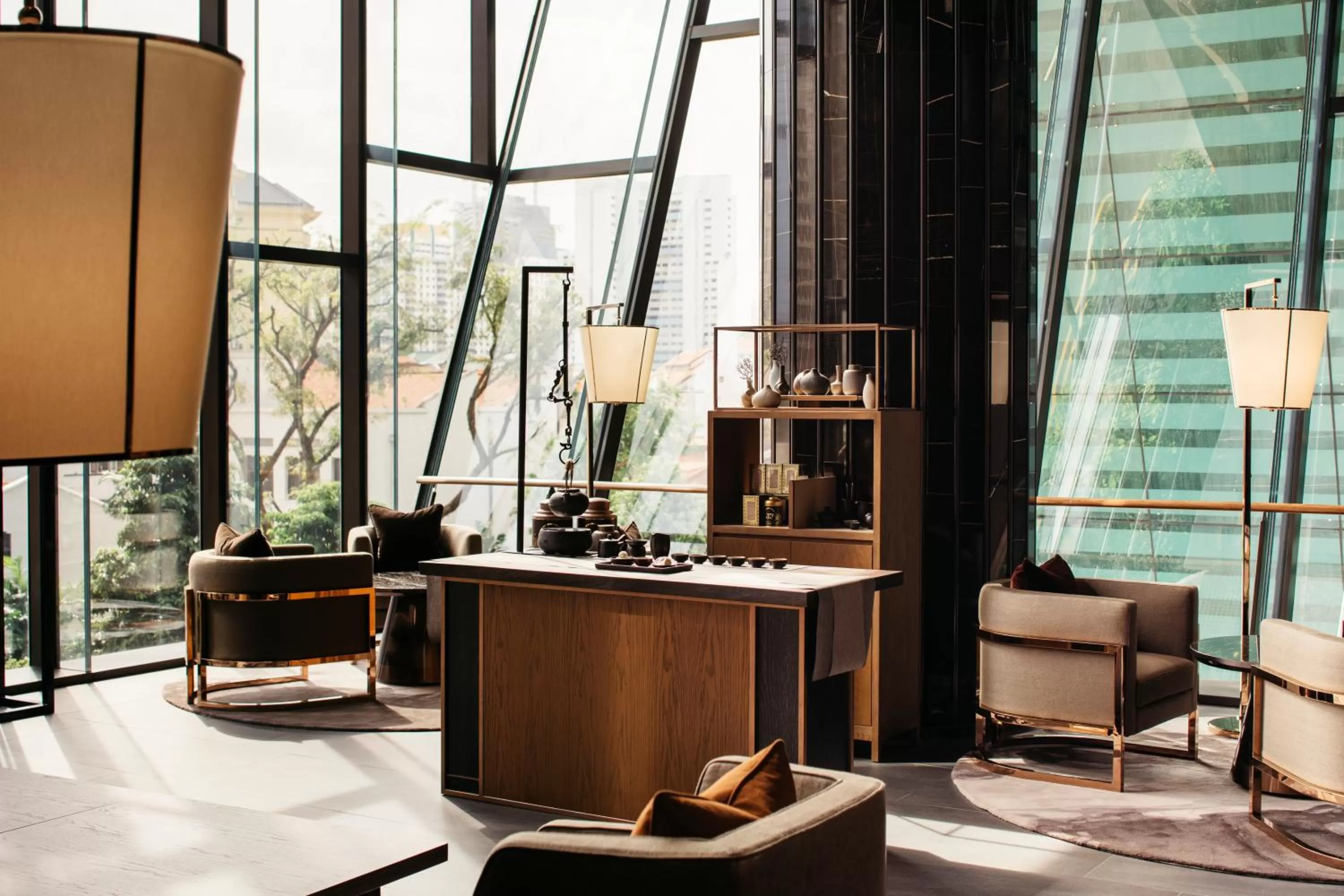 Lobby or reception in The Clan Hotel Singapore by Far East Hospitality