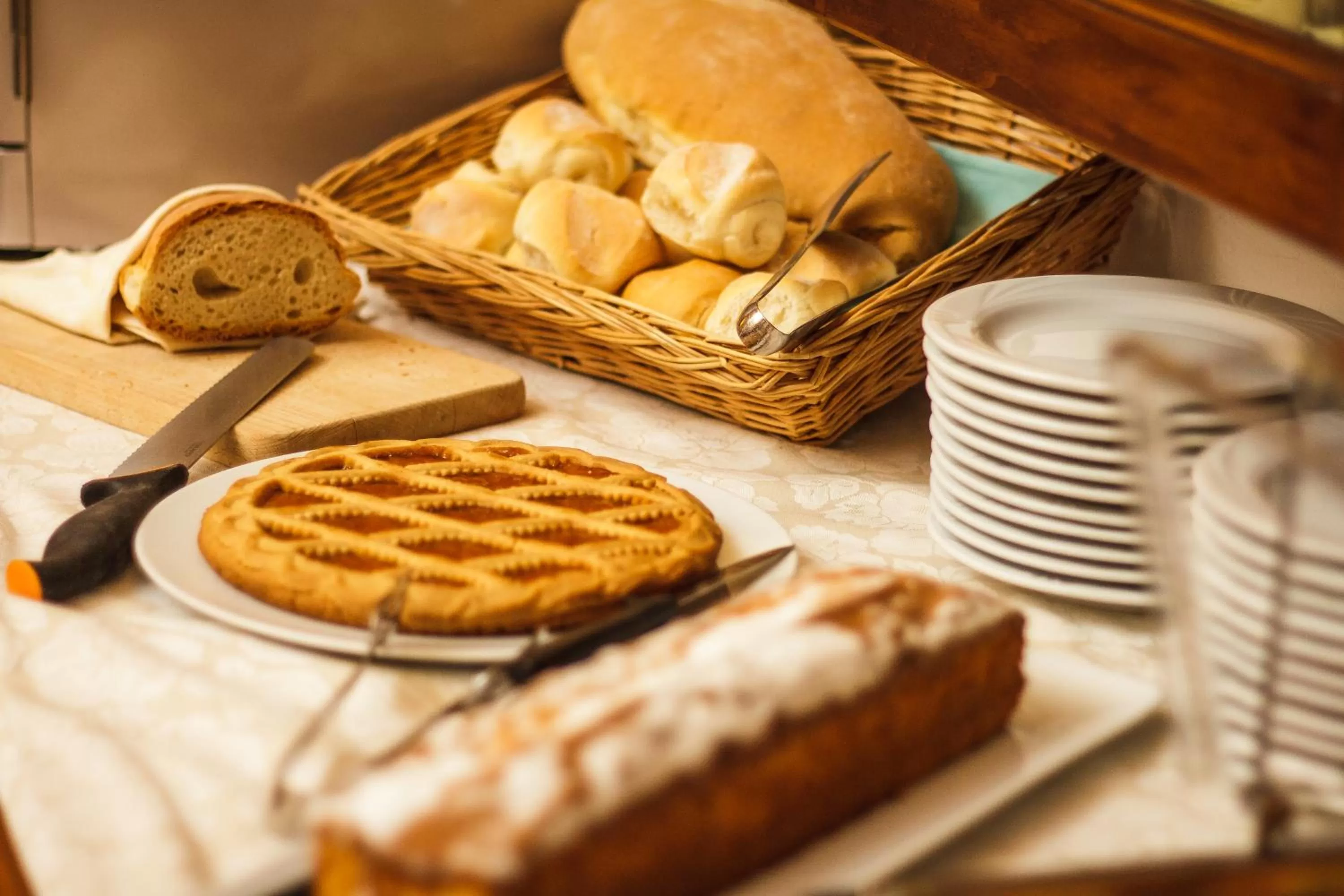 Continental breakfast in Hotel Nizza