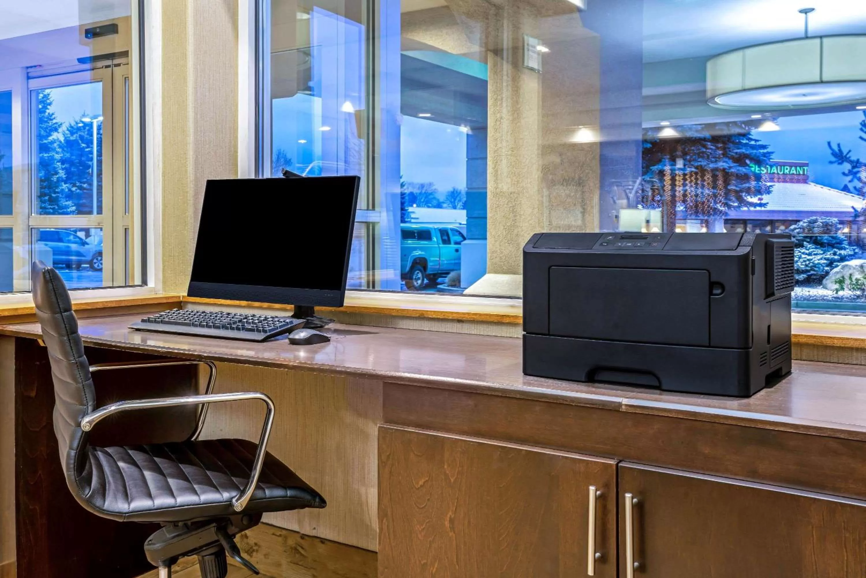 On site in La Quinta by Wyndham Coeur d`Alene