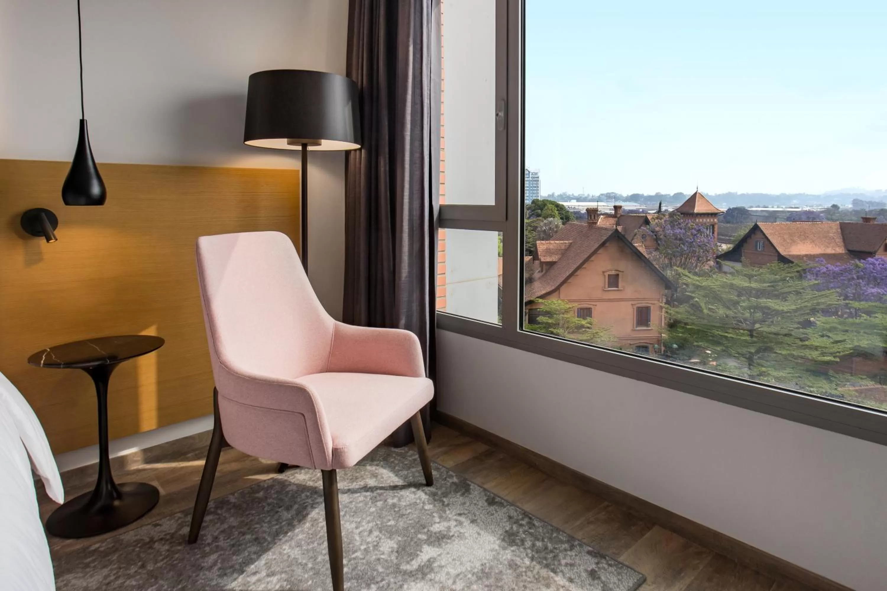 Seating area in Radisson Blu Hotel Antananarivo Waterfront