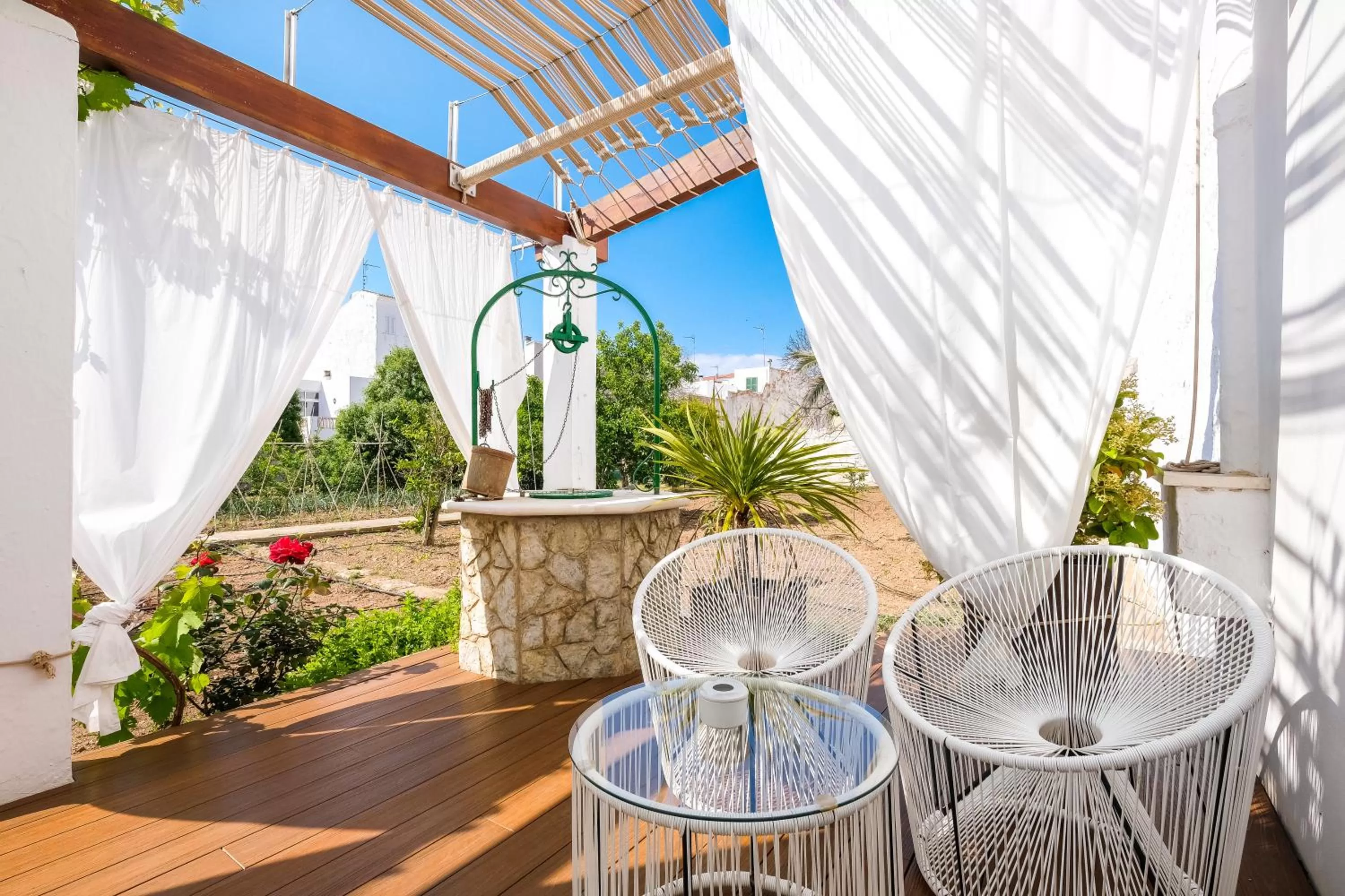 Patio in Hotel Abril 37