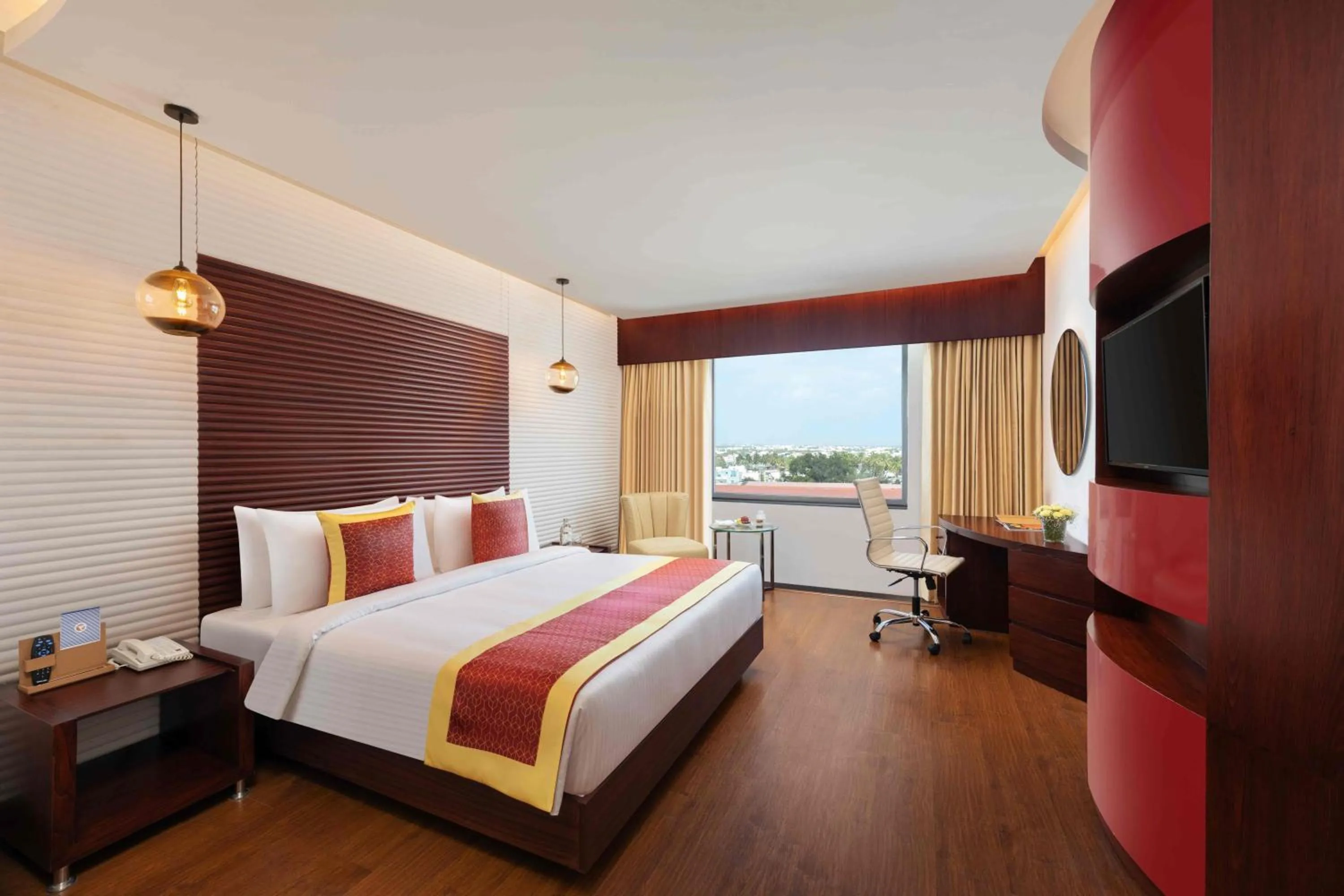 Bedroom, Bed in Fortune Park, Tiruppur - Member ITC Hotels' Group