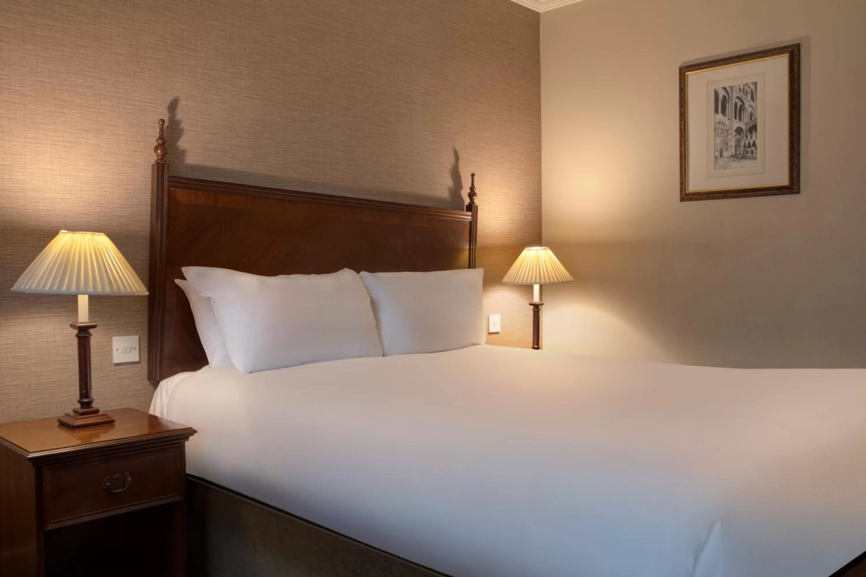 Bedroom, Bed in Winchester Wessex Hotel by Sunday