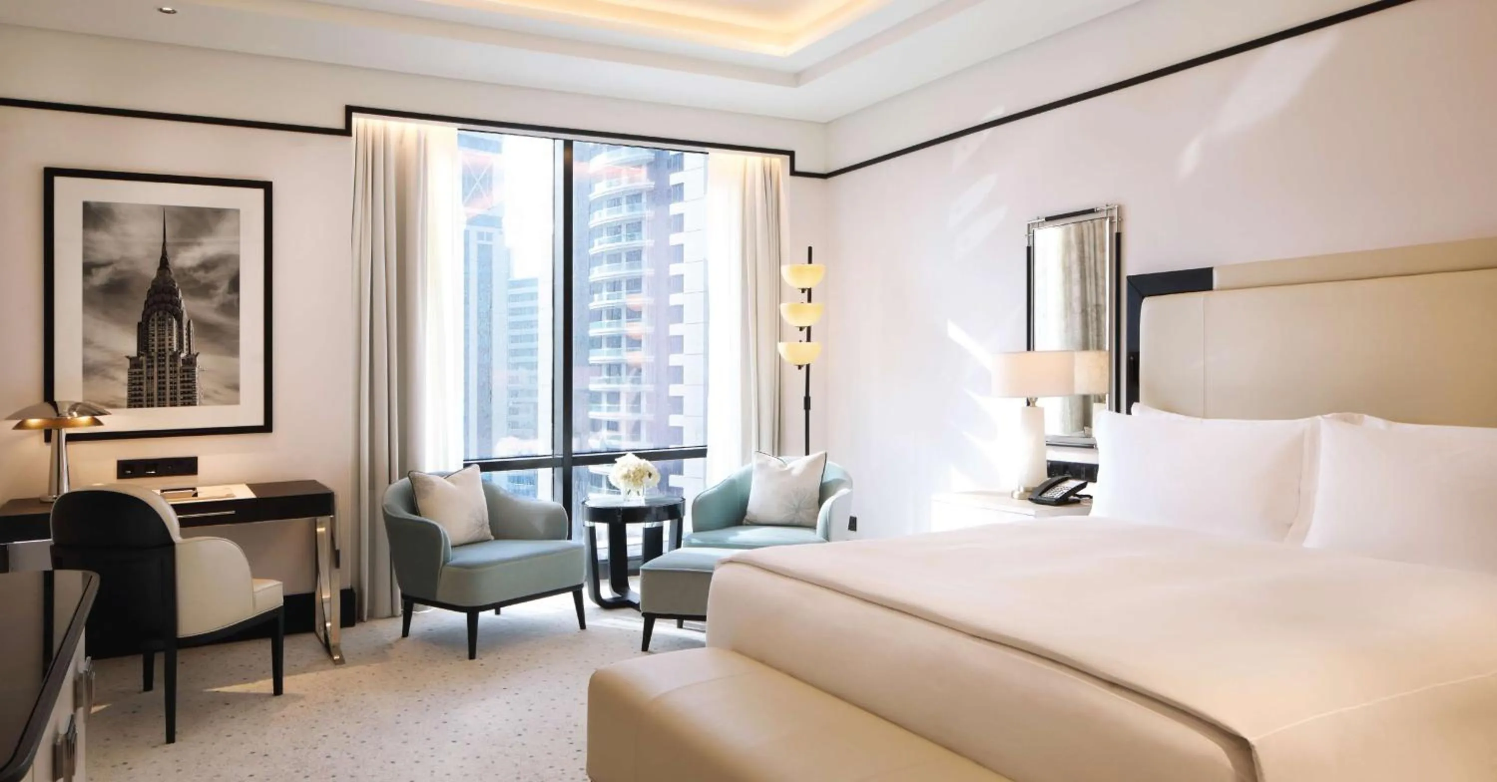 Two-Bedroom King Suite in Waldorf Astoria Doha West Bay