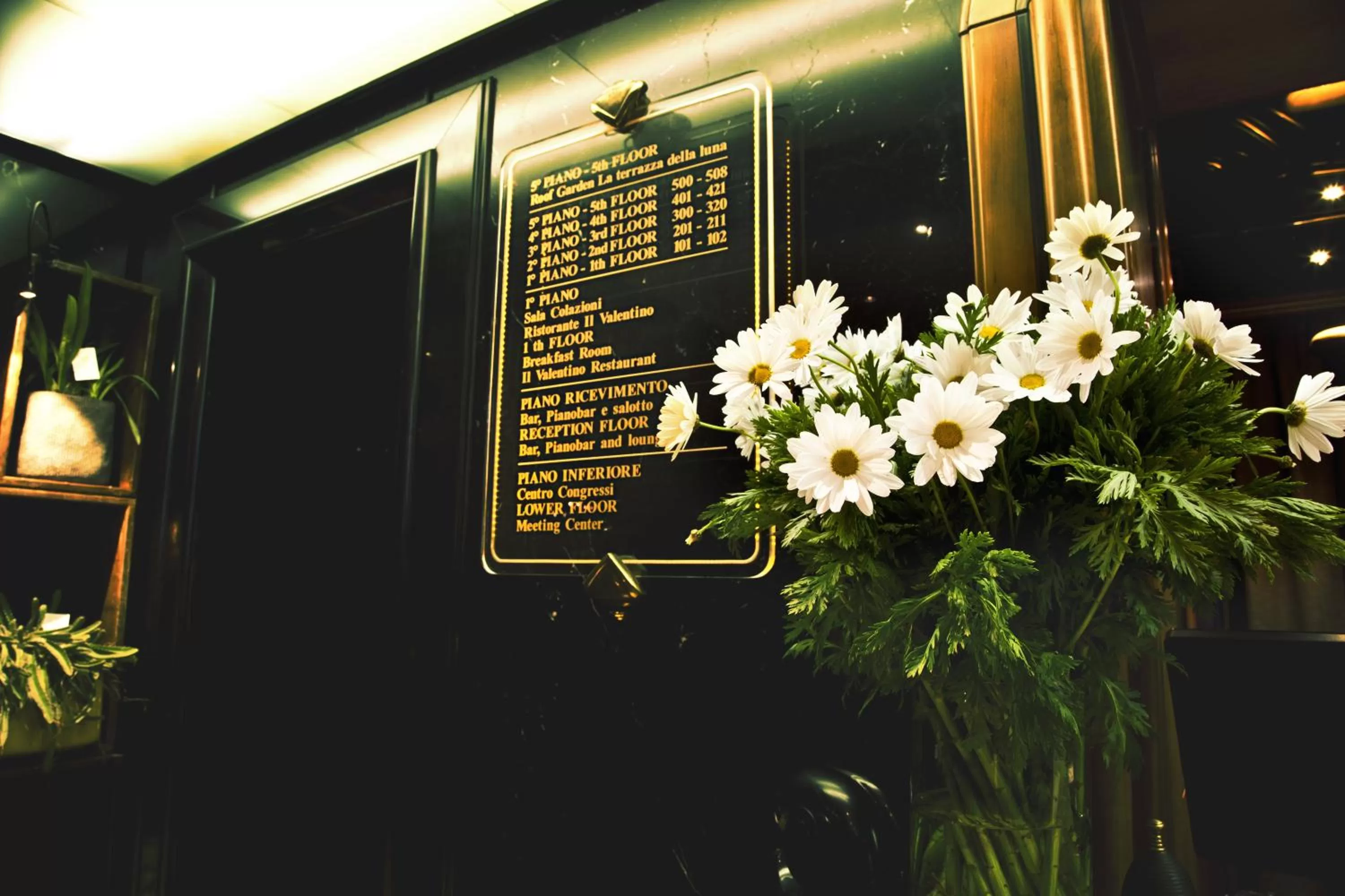 Lobby or reception in Hotel Valadier