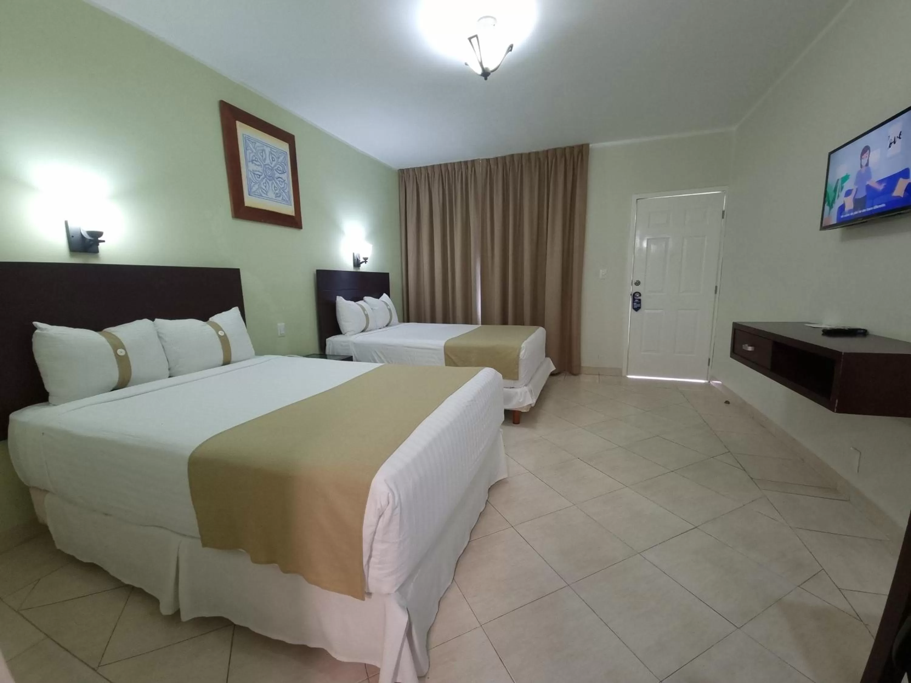 Bed in Hotel Casa Blanca