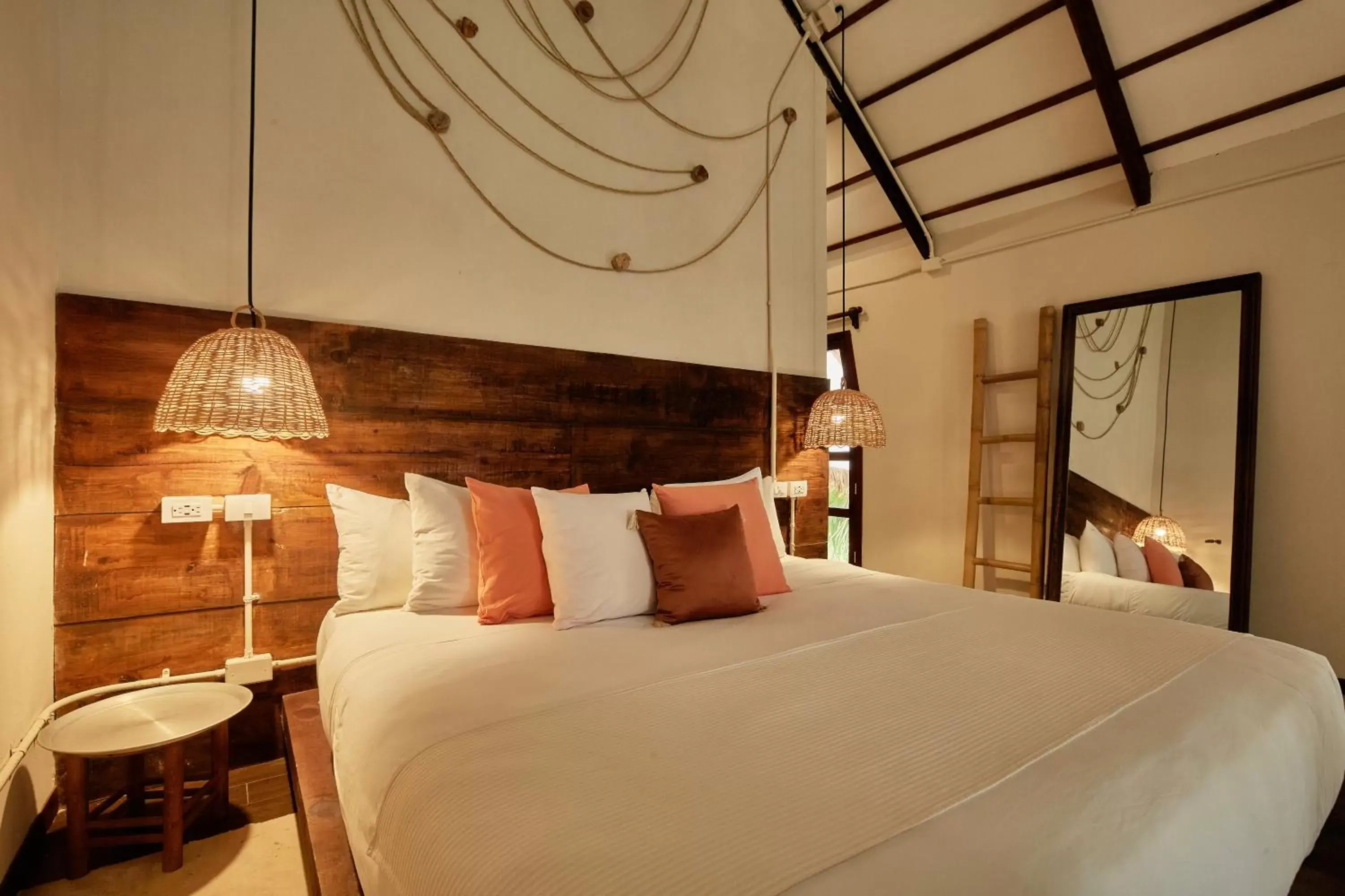 Deluxe King Room with Garden View in Selina Tulum Deluxe King Room with Garden View in Selina Tulum