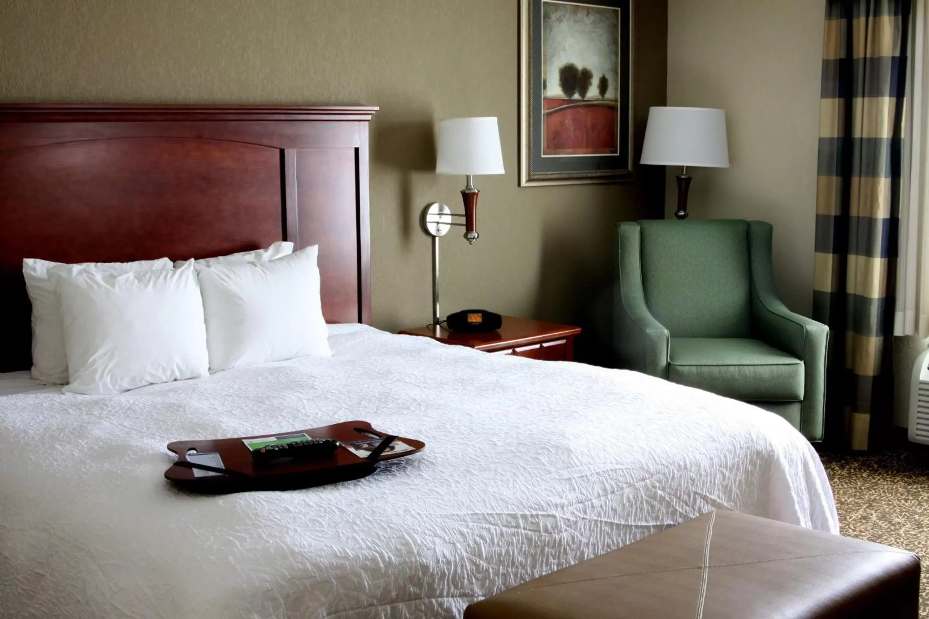 King Room with King Bed - Non-Smoking in Hampton Inn & Suites Paducah King Room with King Bed - Non-Smoking in Hampton Inn & Suites Paducah