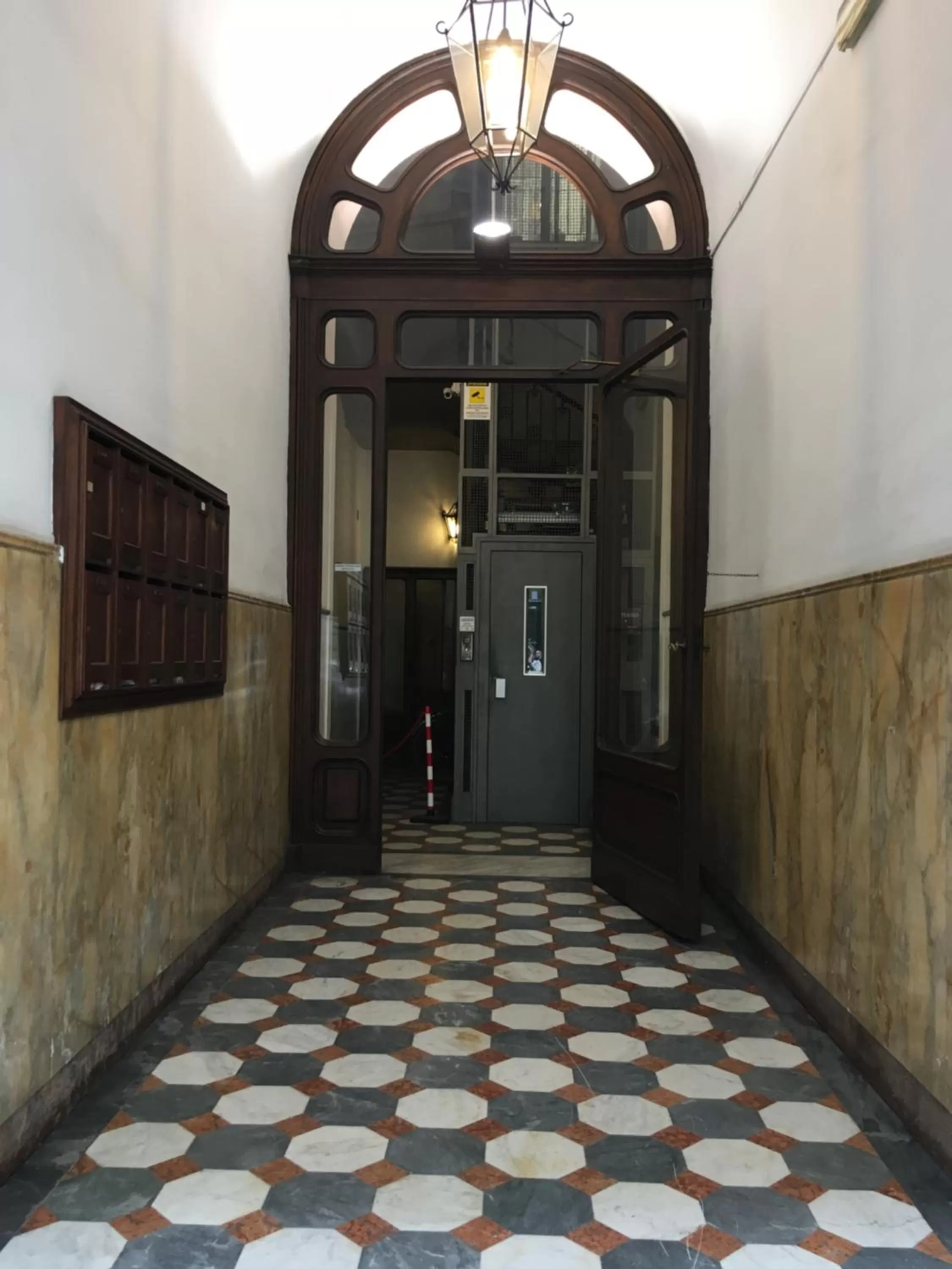 Facade/entrance in Hotel Perseo