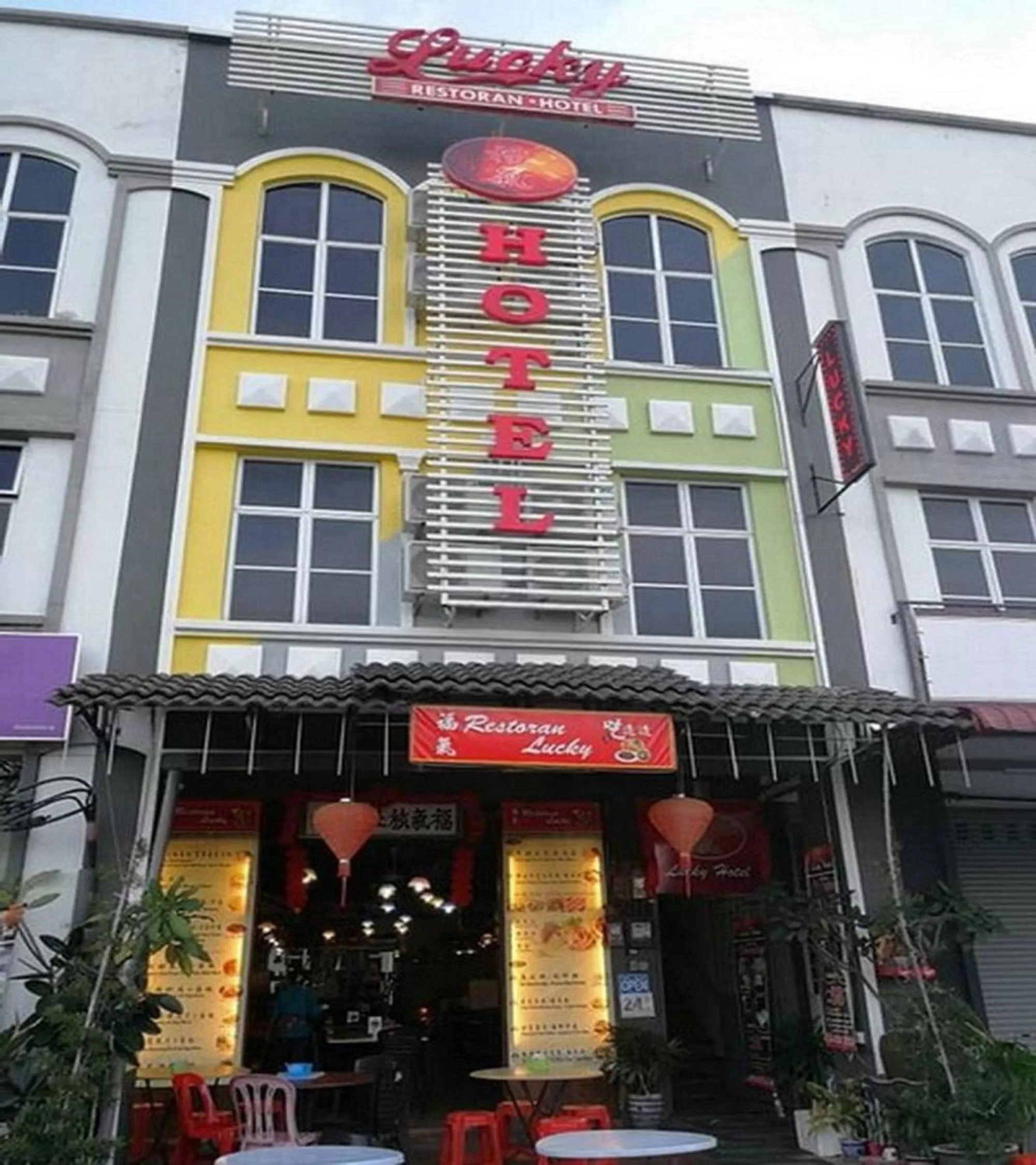Property building in Lucky Hotel