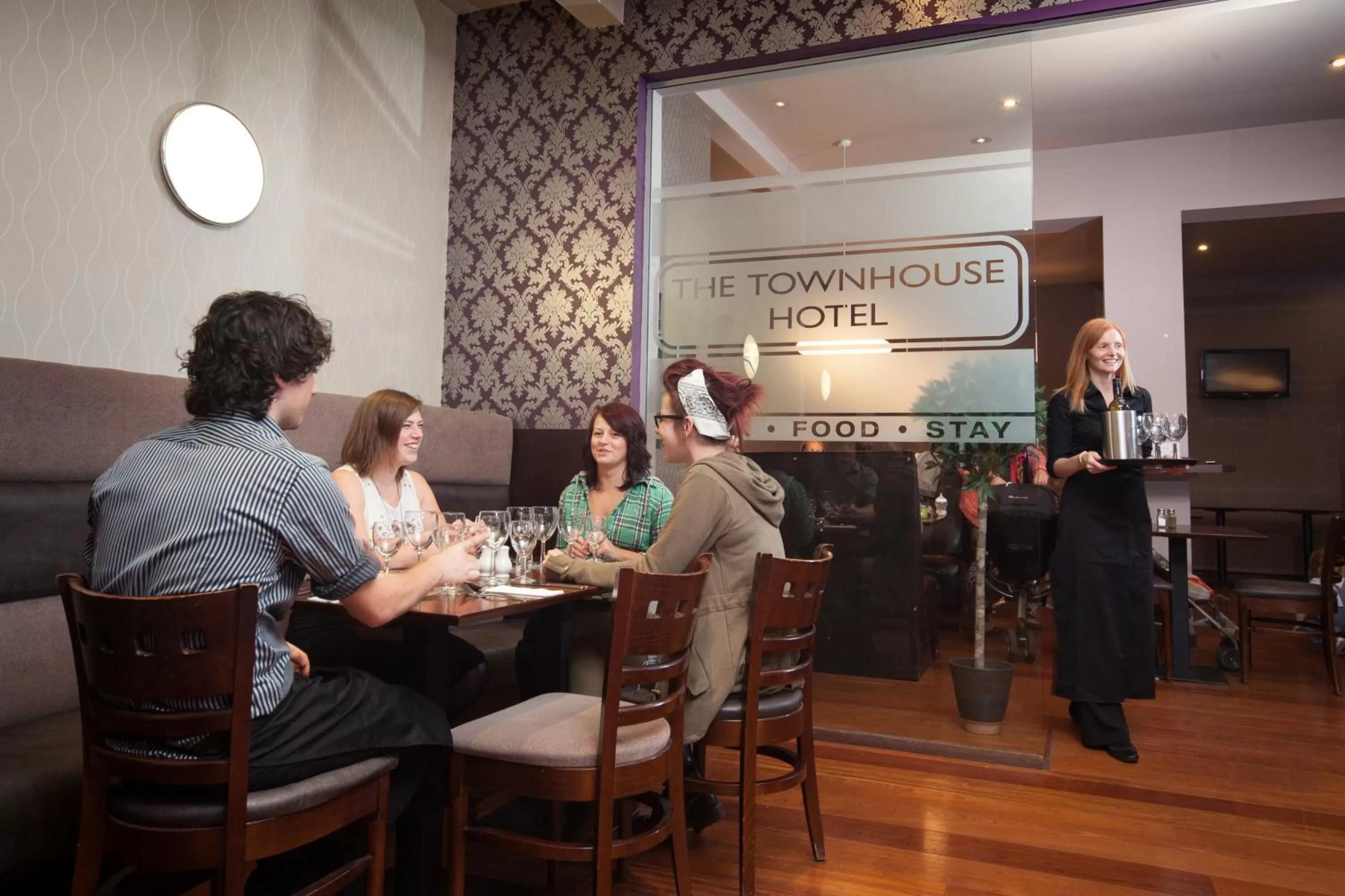 Staff in The Townhouse Hotel