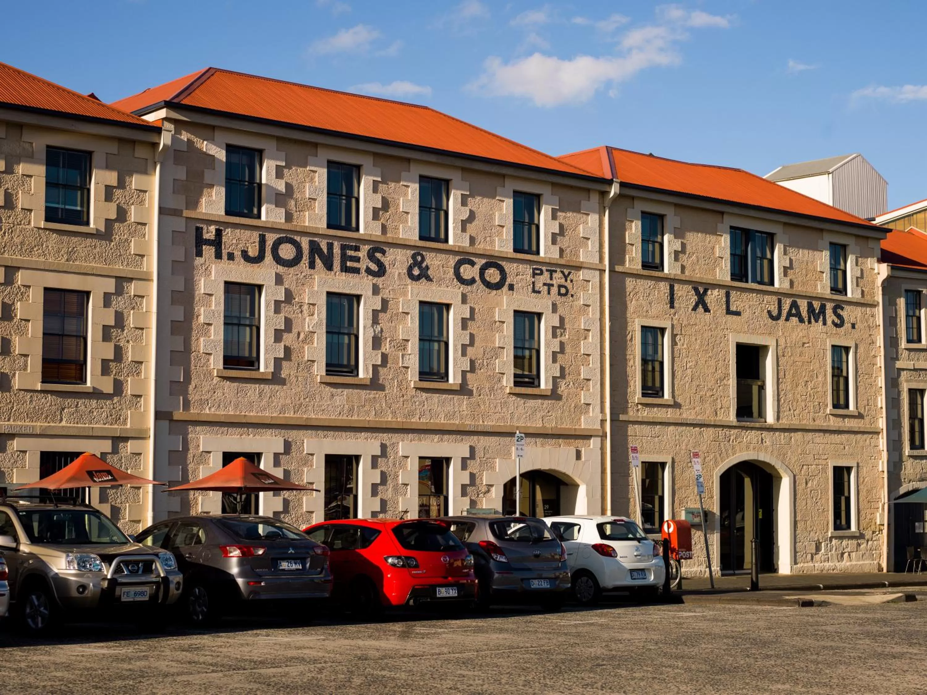 Property building in The Henry Jones Art Hotel