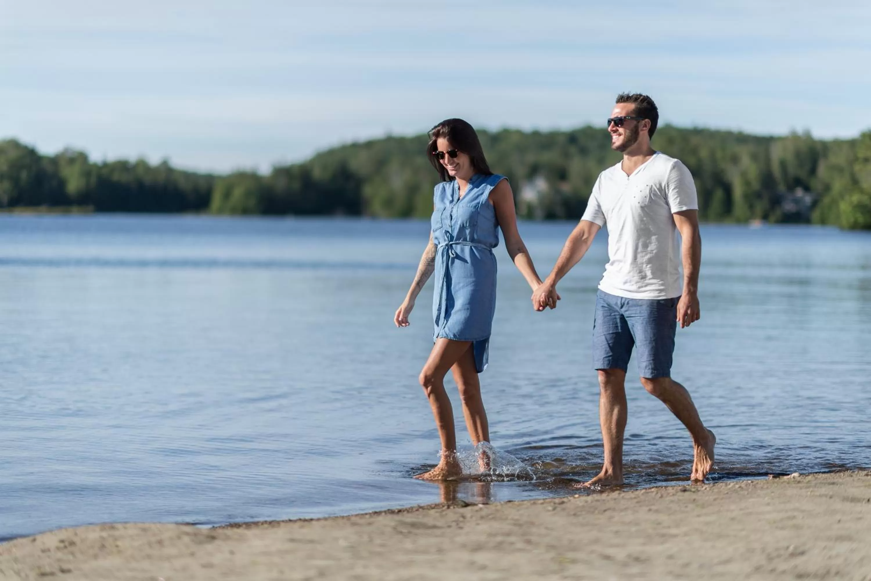 Beach in Estérel Resort