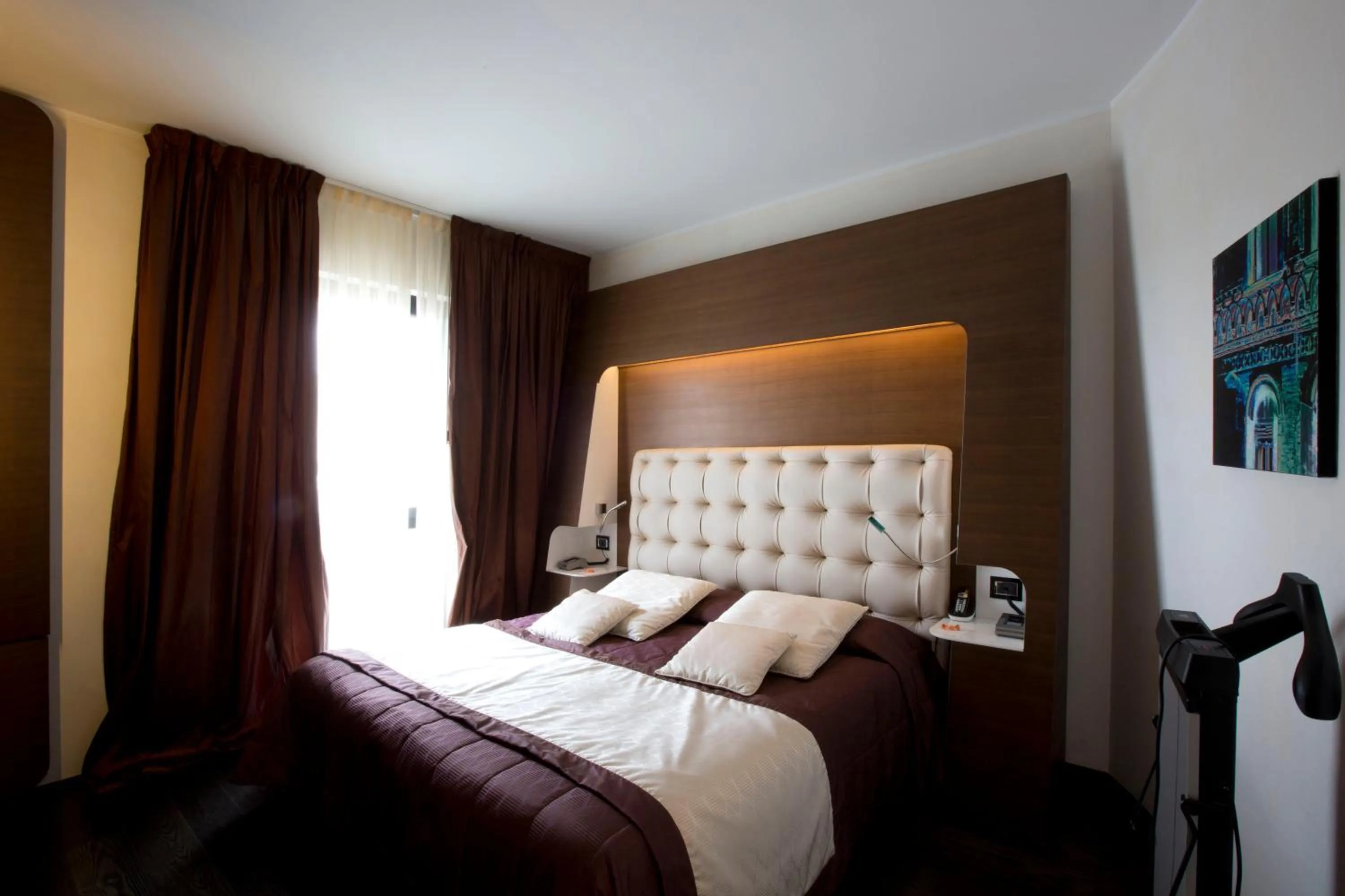 Bed in Palace Hotel Moderno