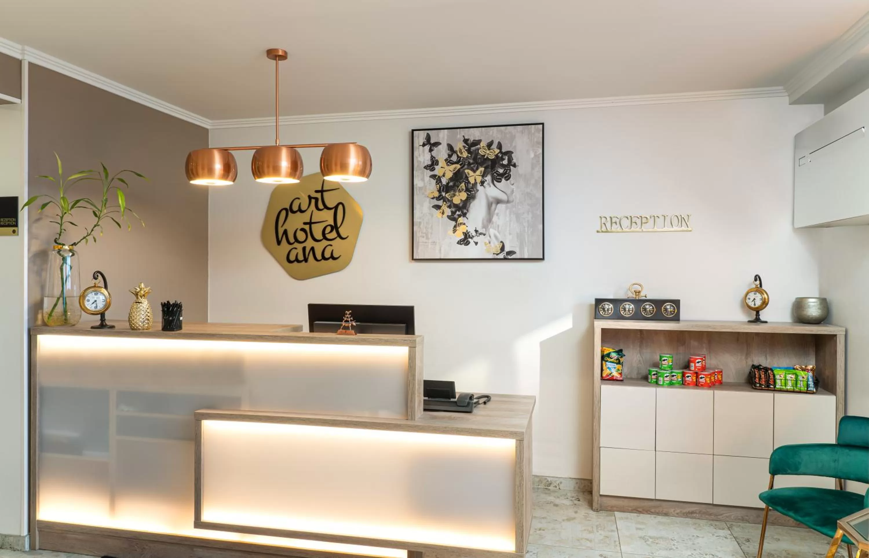 Lobby or reception in Arthotel ANA Liberty Bremen City