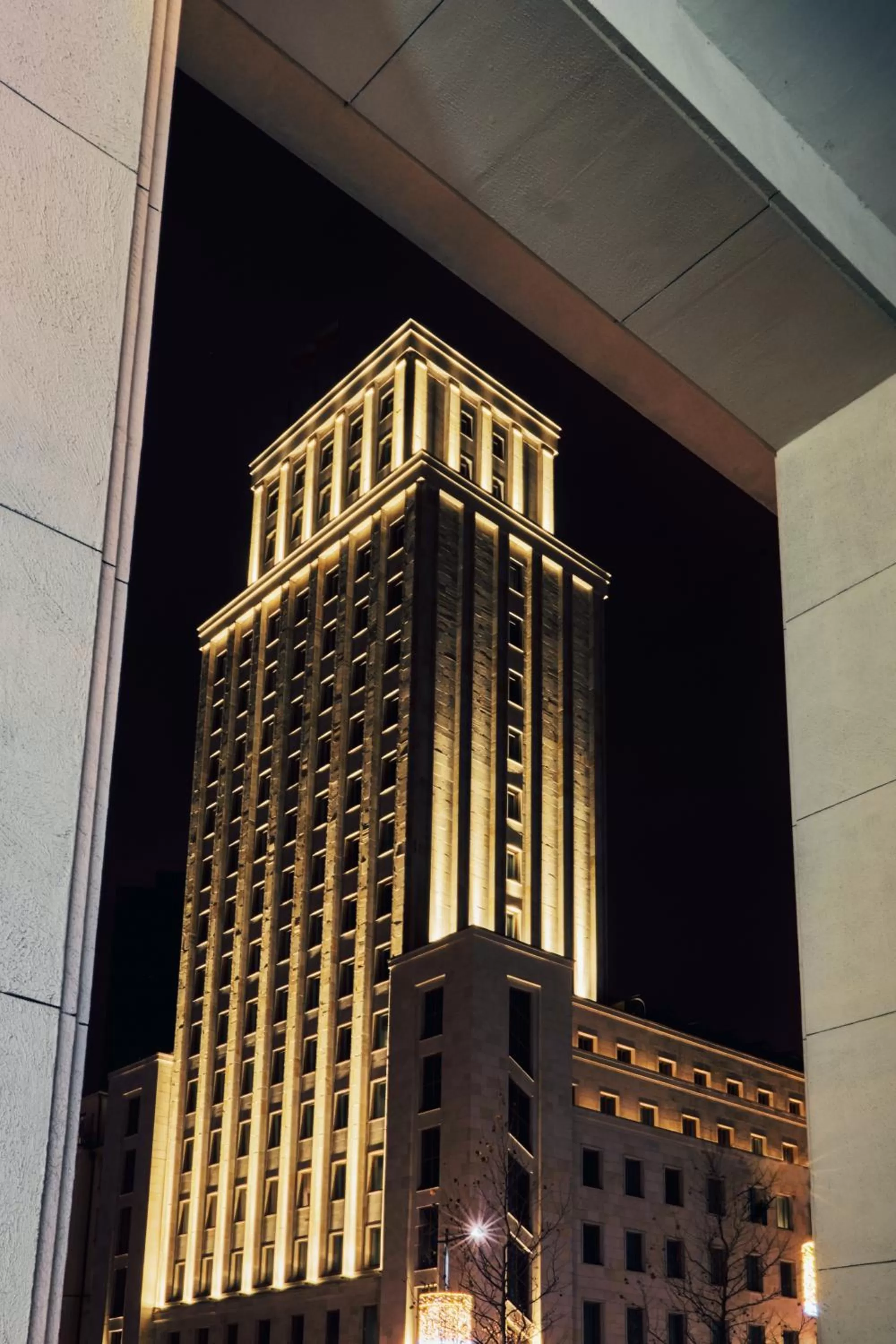 Property building in Hotel Warszawa