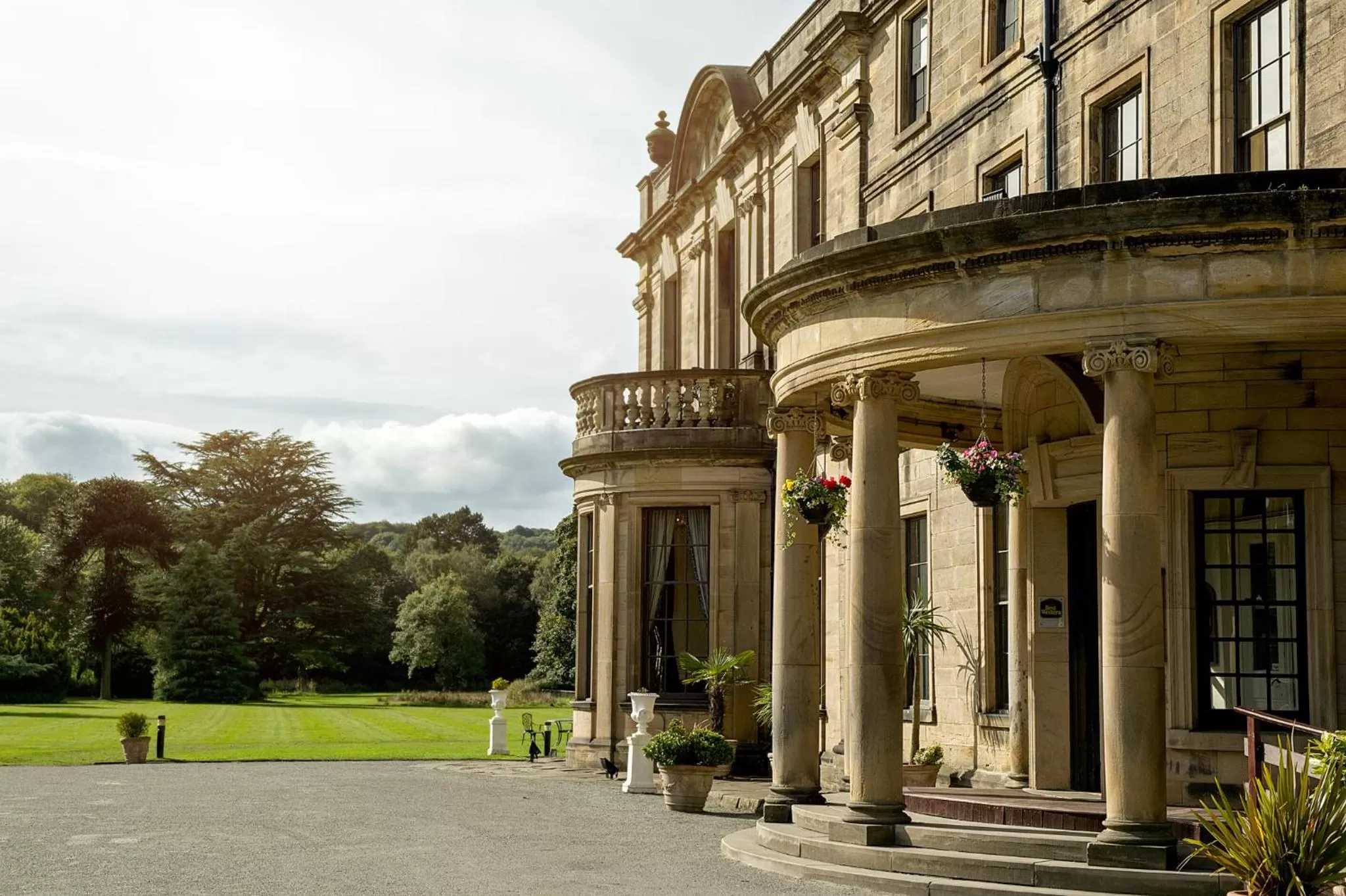 Facade/entrance in Beamish Hall Hotel, BW Premier Collection