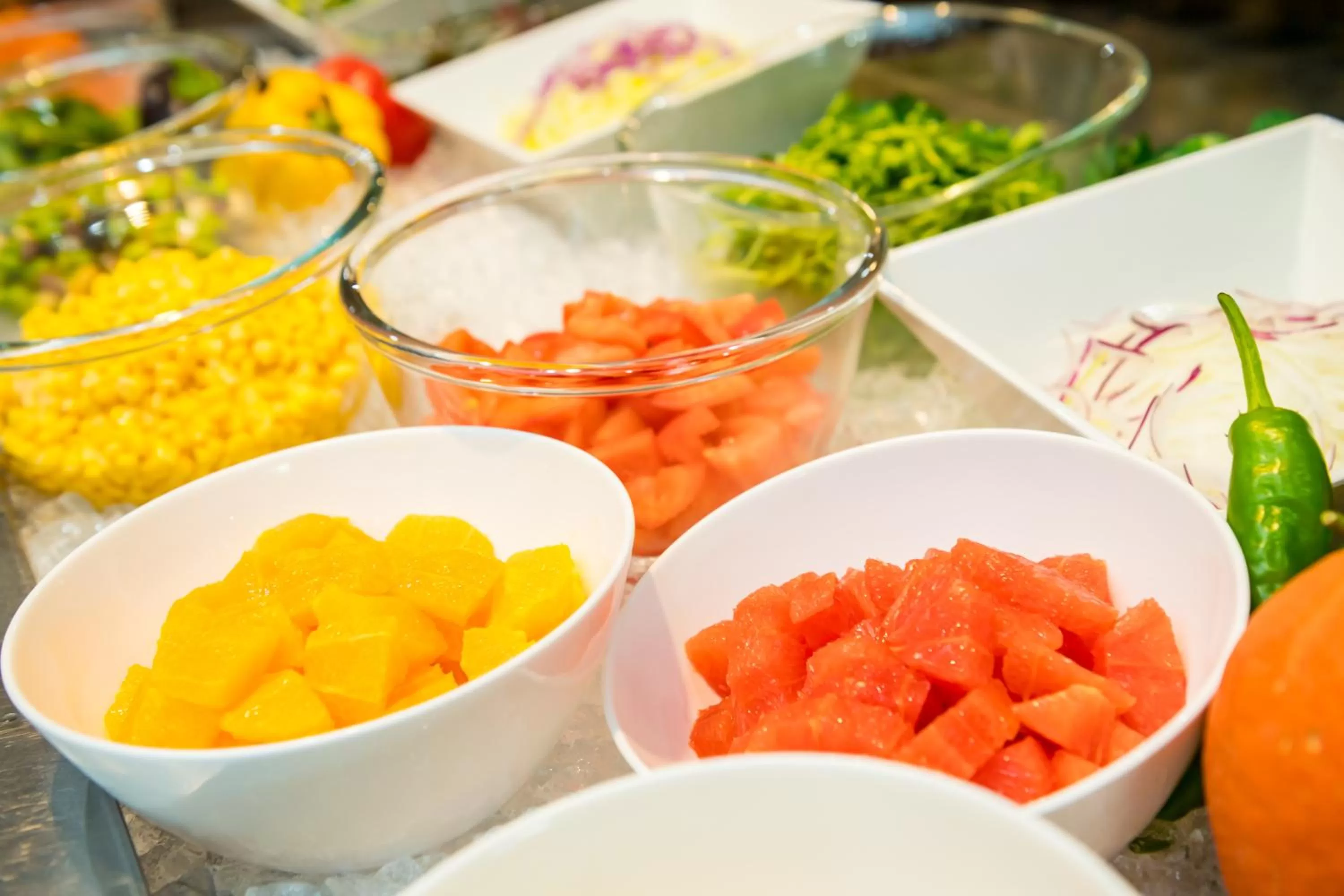 Buffet breakfast in Quintessa Hotel Iseshima