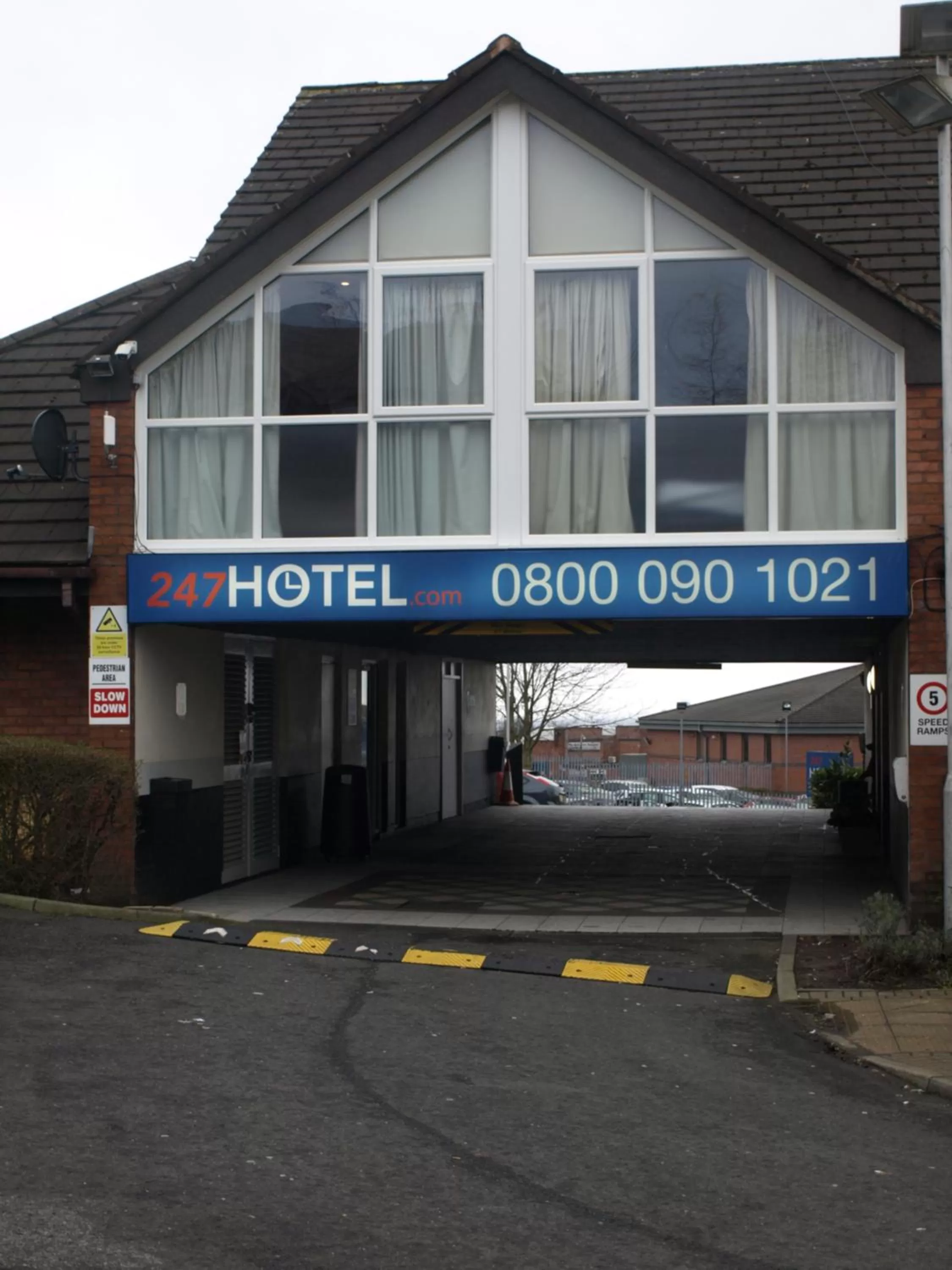 Facade/entrance in 247Hotel