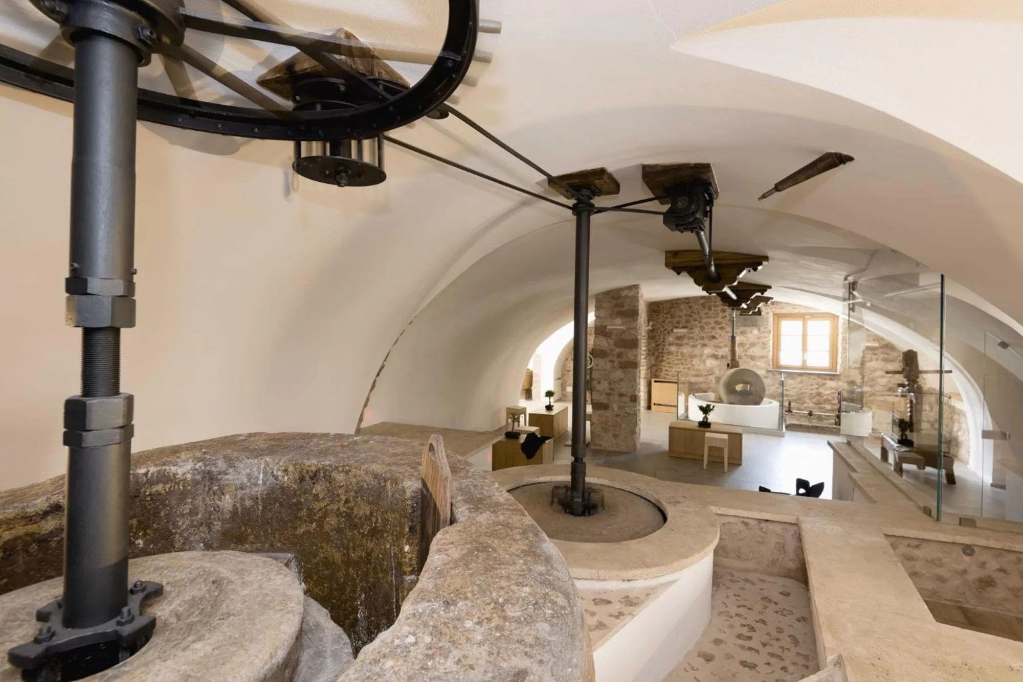 Lobby or reception in Antico Borgo Molino 7cento vicino ai Giardini di Ninfa