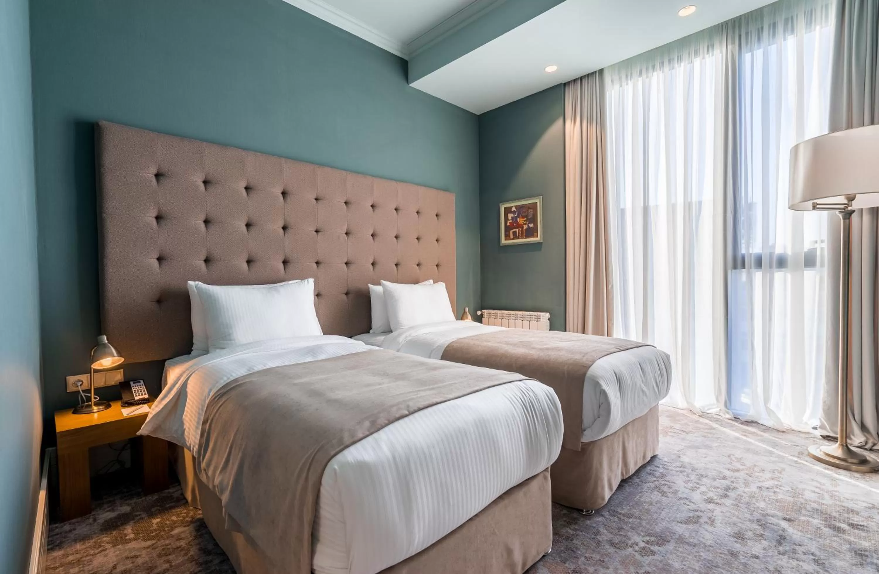 Photo of the whole room, Bed in Europe Hotel