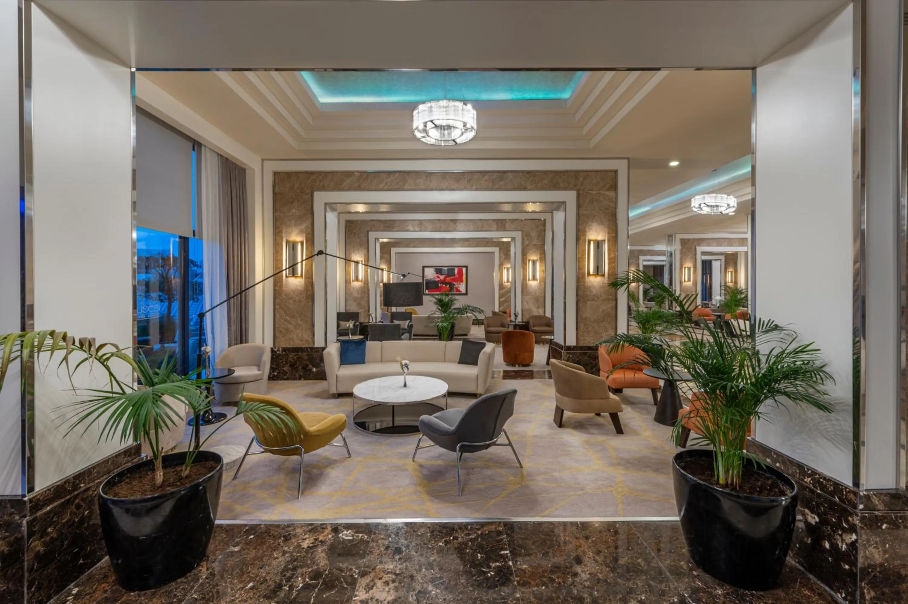 Lobby or reception in Susesi Luxury Resort