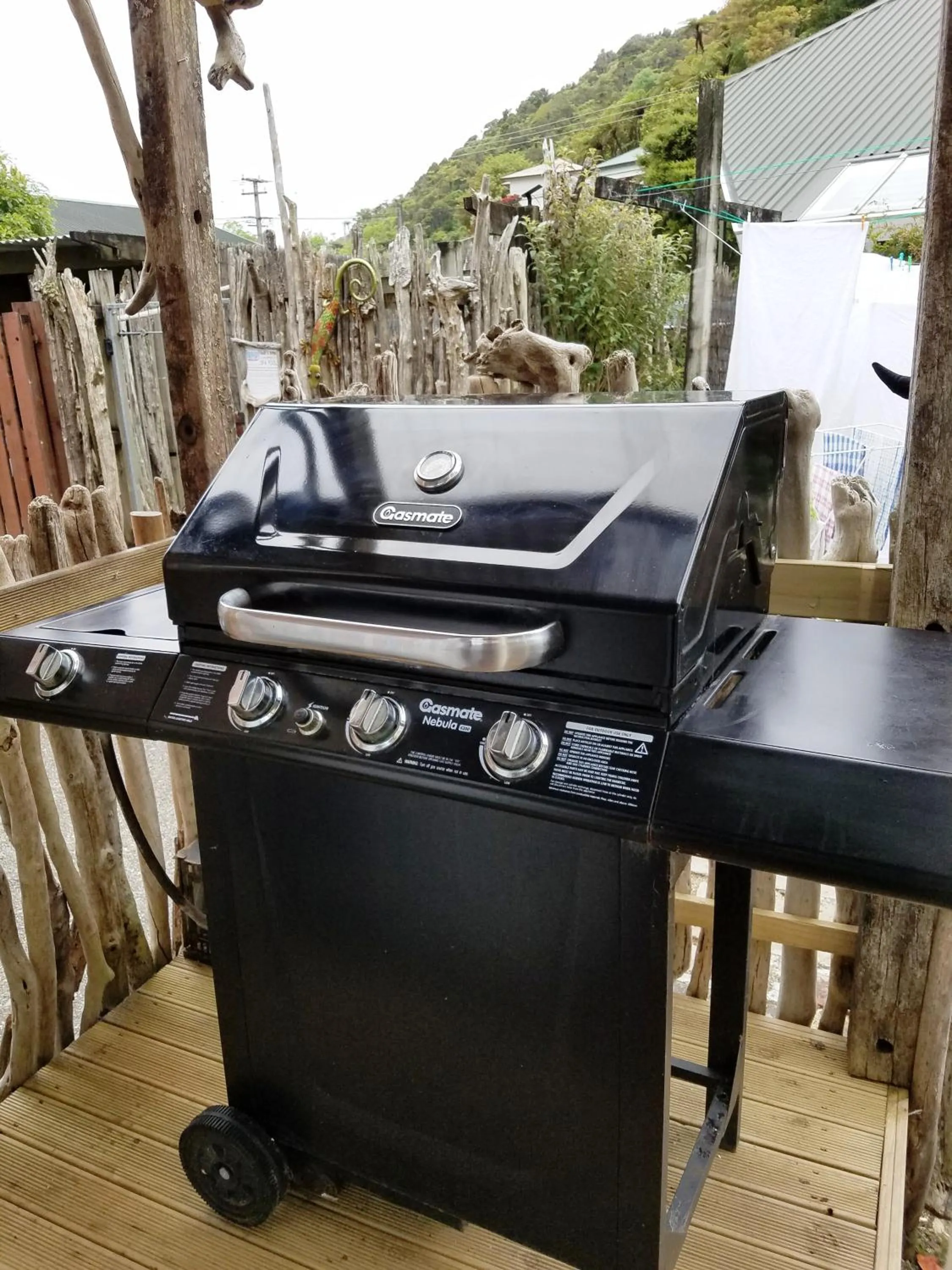 Patio in Noah's Ark Flashpacker