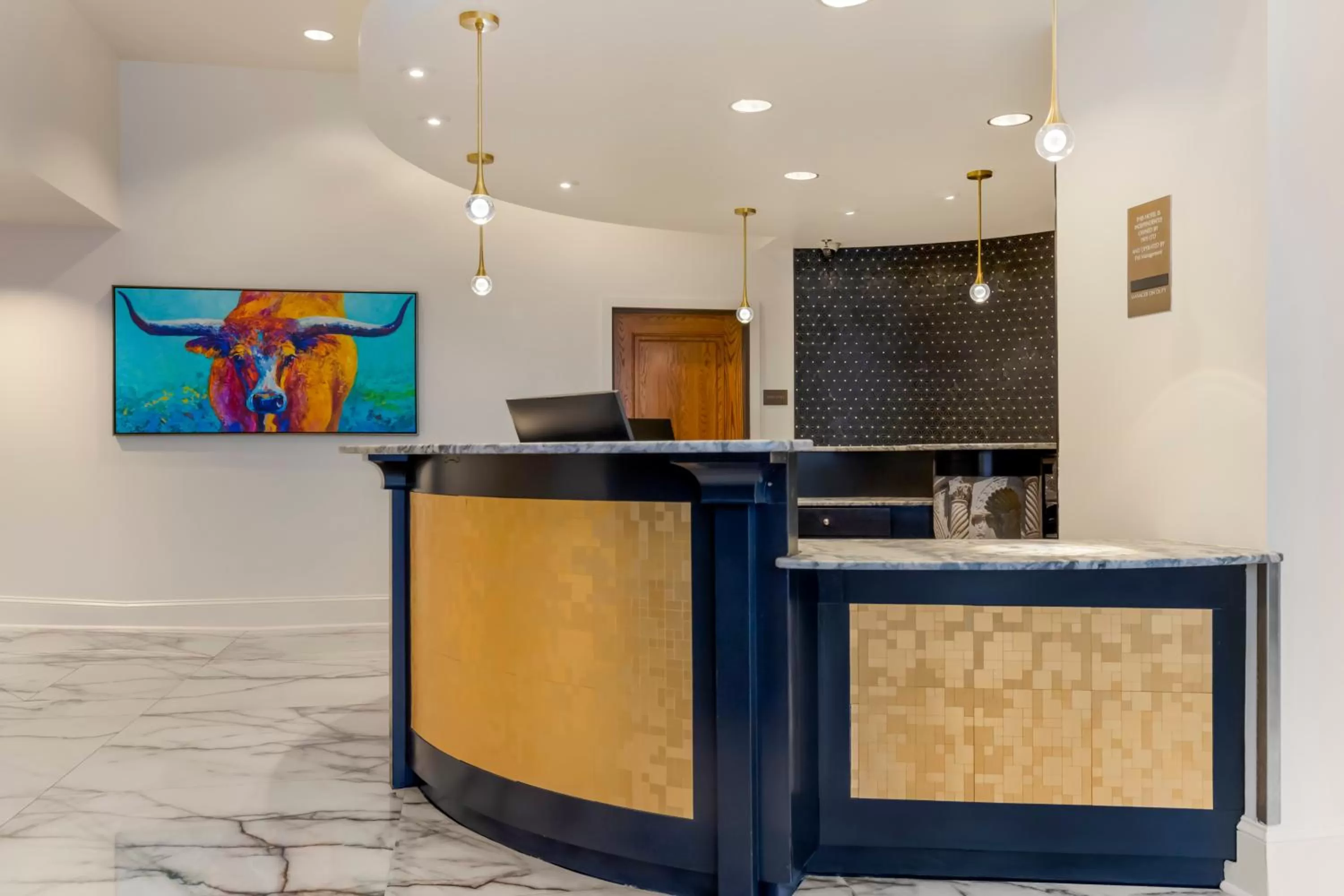 Lobby or reception in Hotel Gibbs Downtown Riverwalk