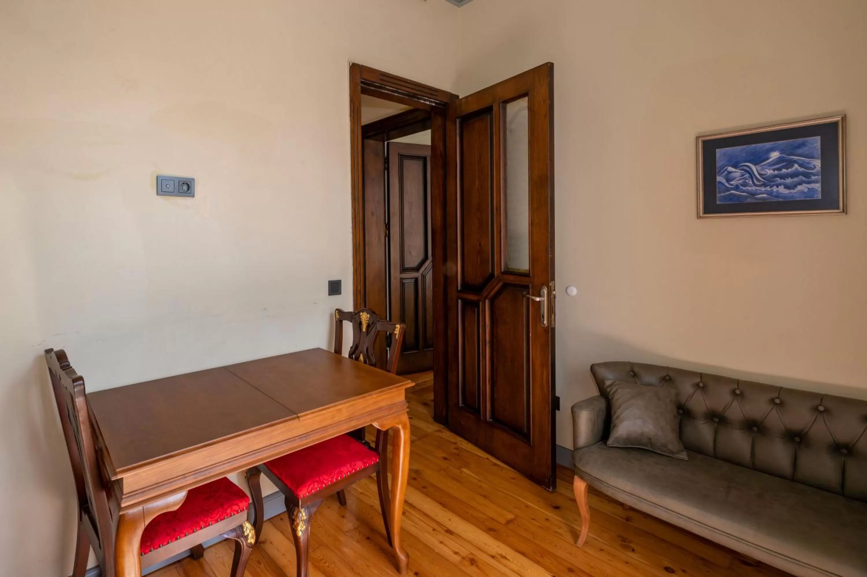 Kitchen or kitchenette in O'Pera Okanlı Suites