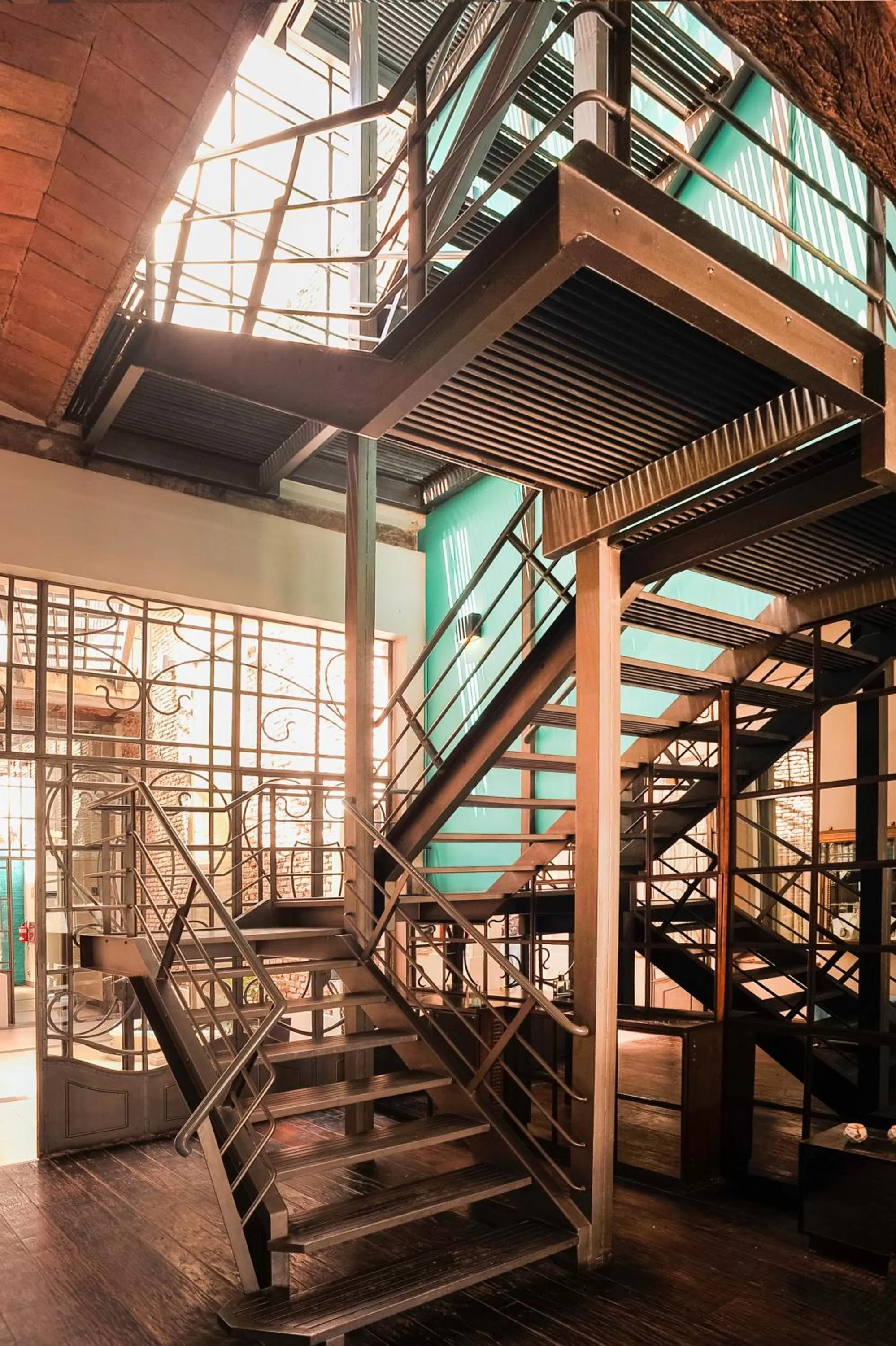 Property building in San Telmo Suites