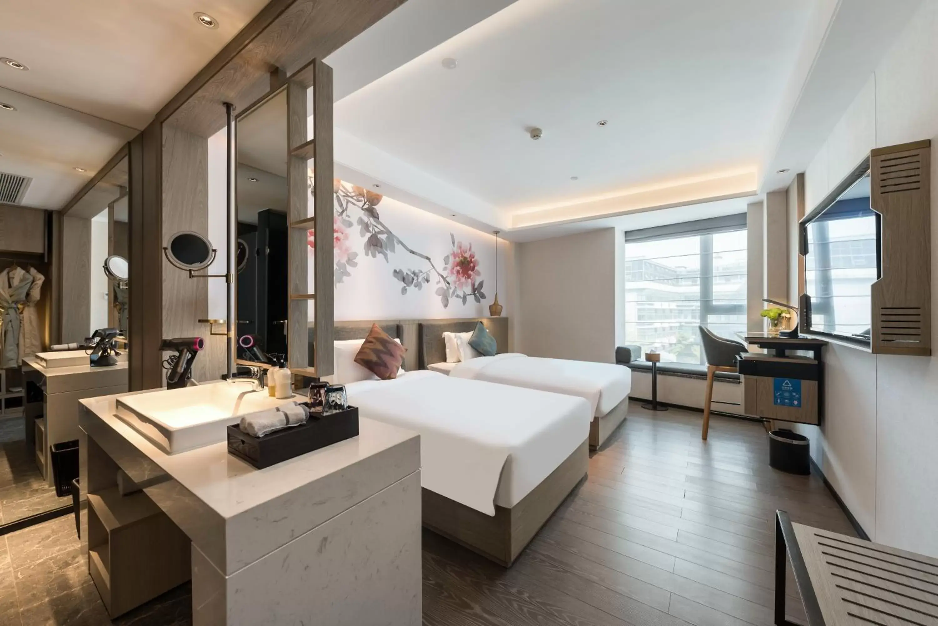 Standard Twin Room in Paco Hotel Canton Tower Pazhou Standard Twin Room in Paco Hotel Canton Tower Pazhou