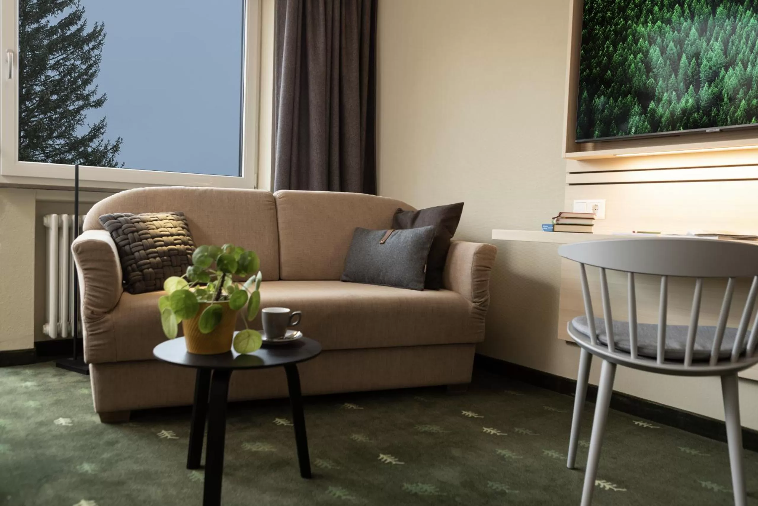 Seating area in Das Hohenried