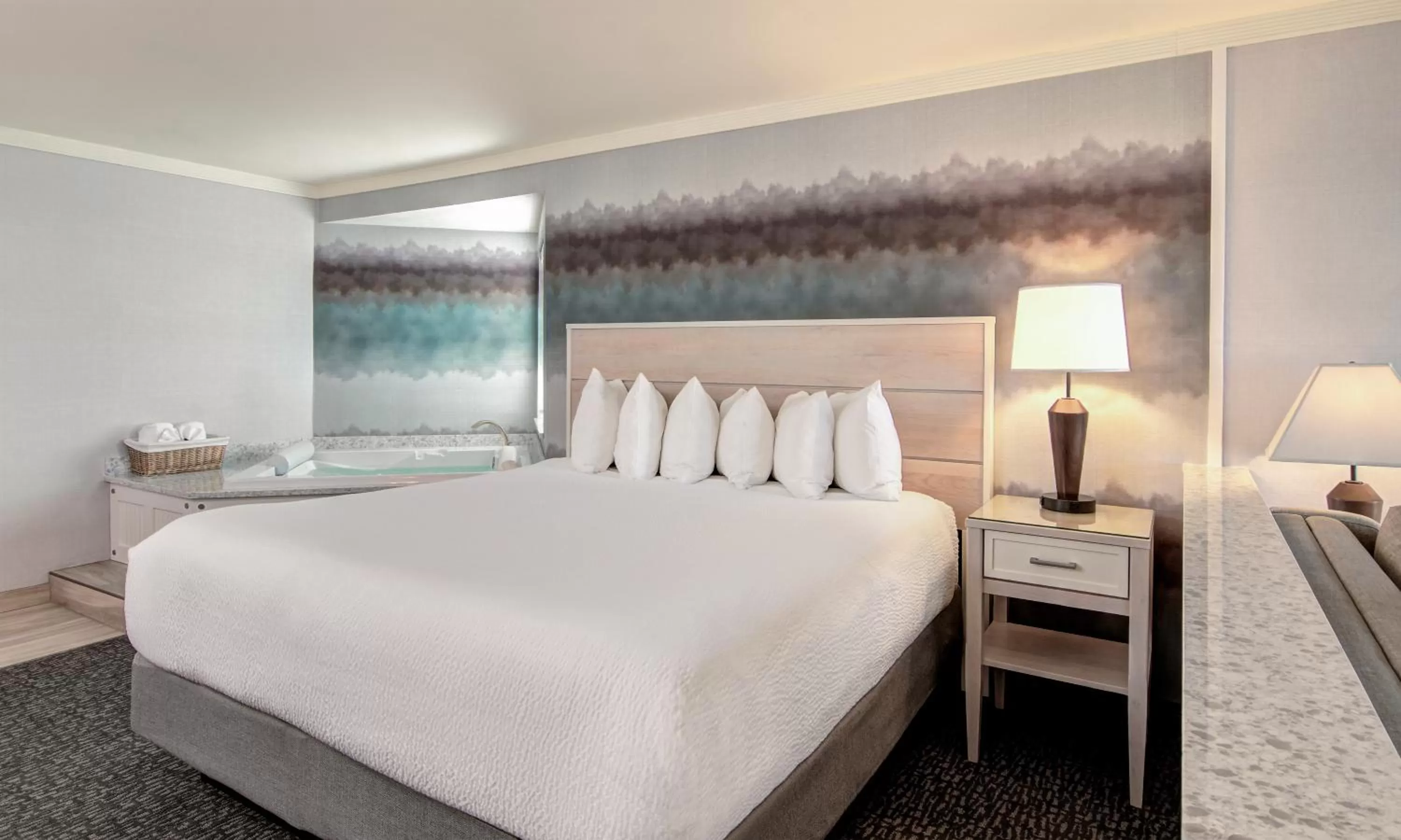 Bed in Hallmark Resort - Newport