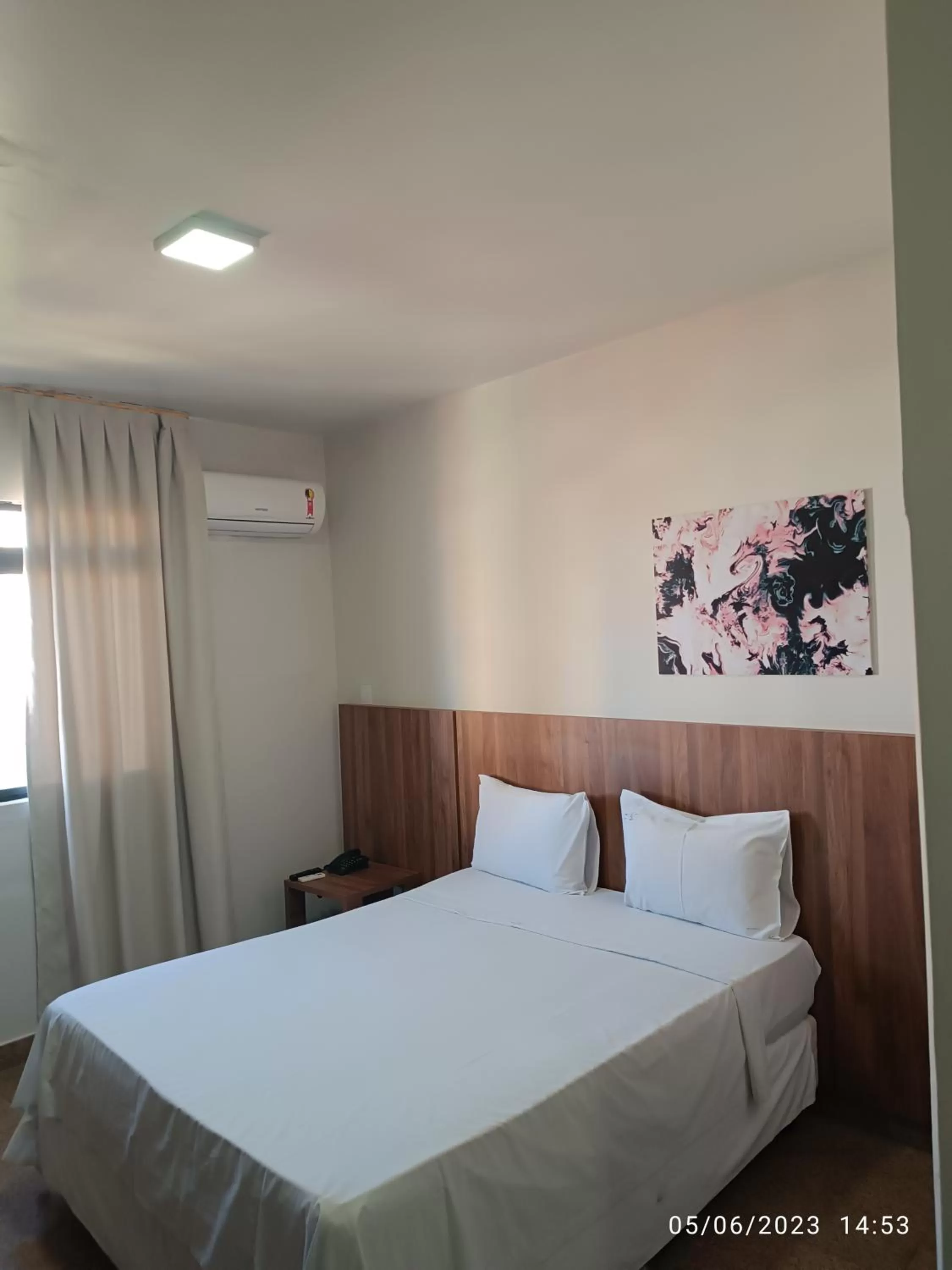 Bed in Hotel Oscar Blue Montes Claros