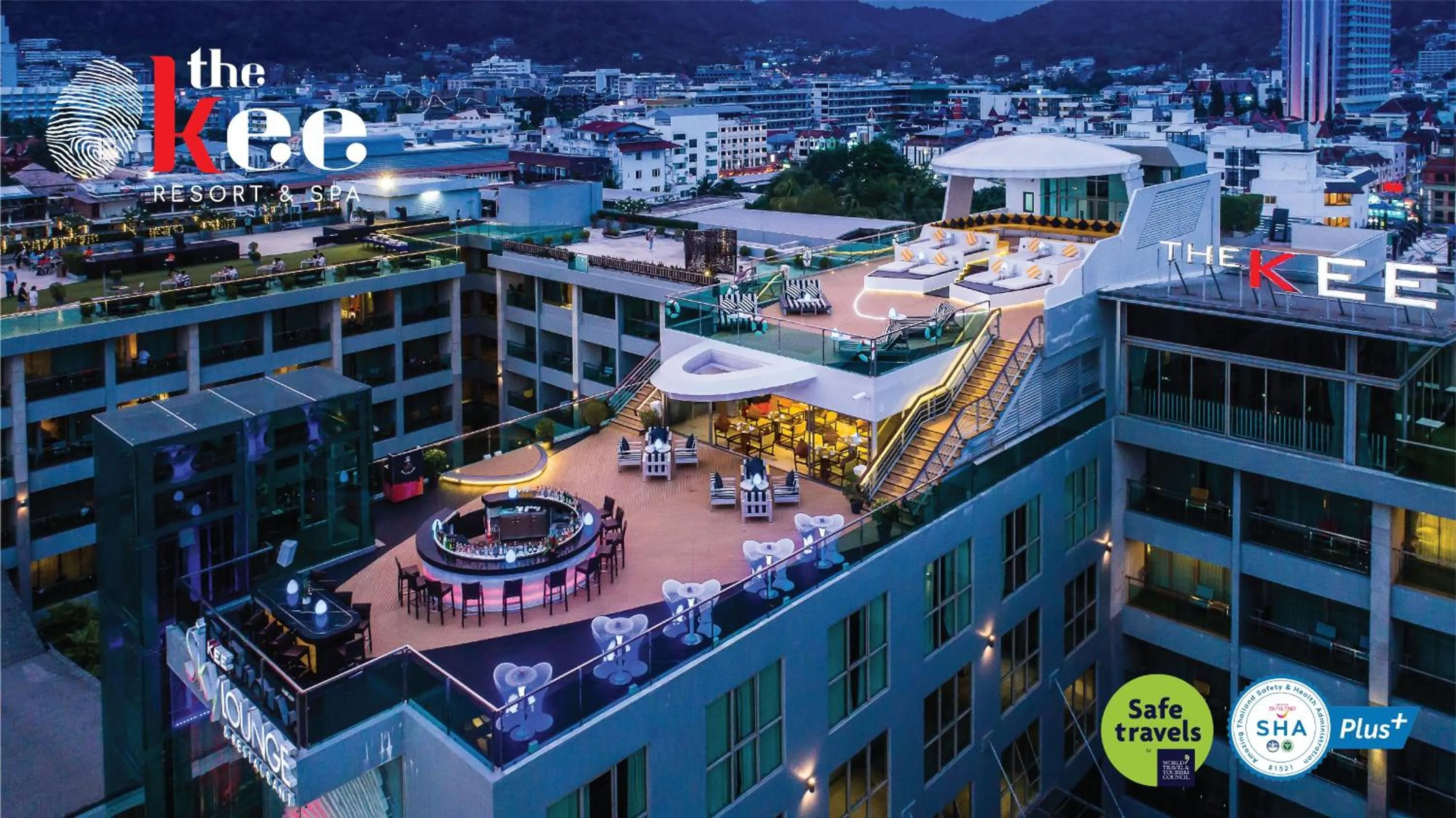 Property building in The Kee Resort & Spa