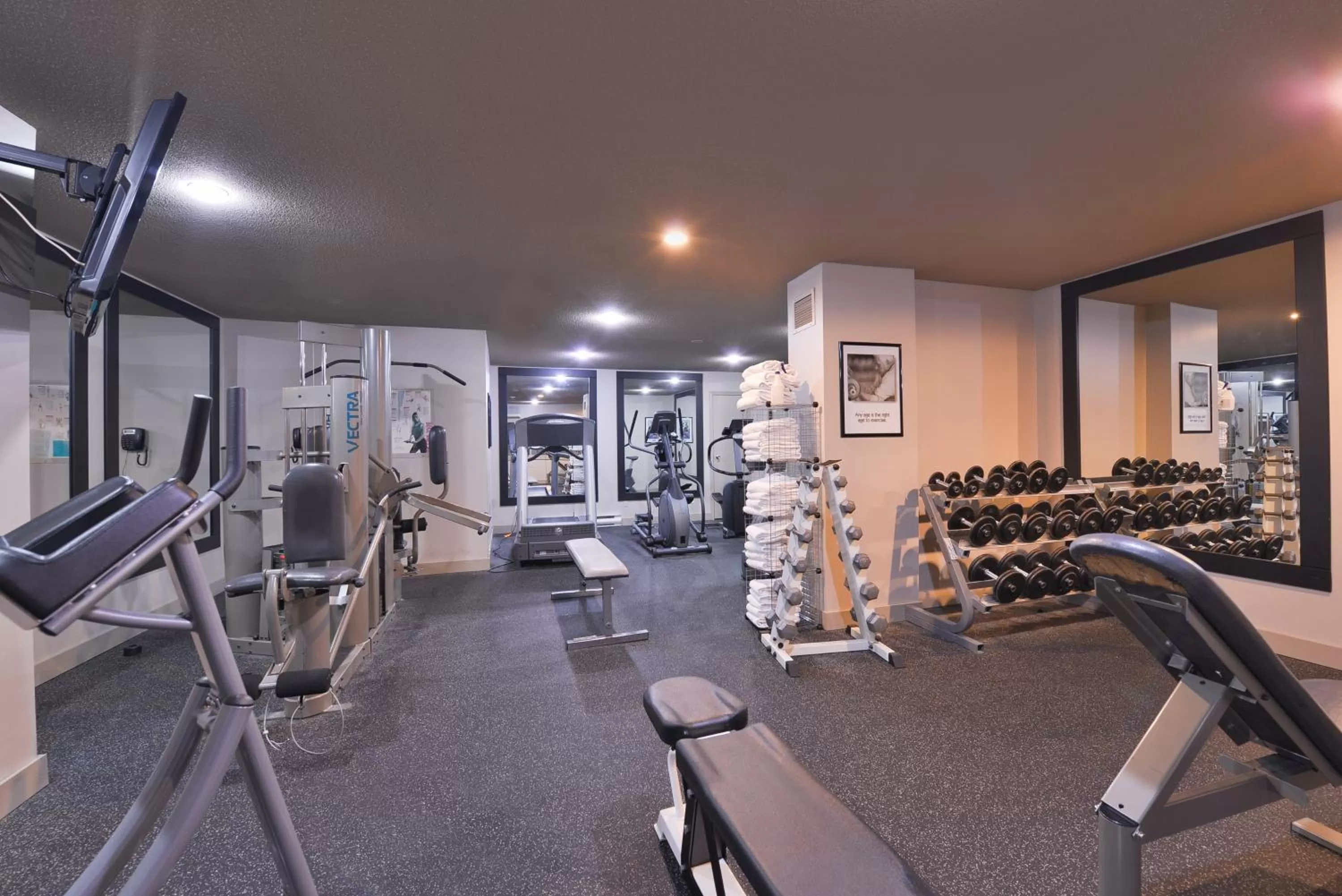 Fitness centre/facilities in Prestige Vernon Hotel