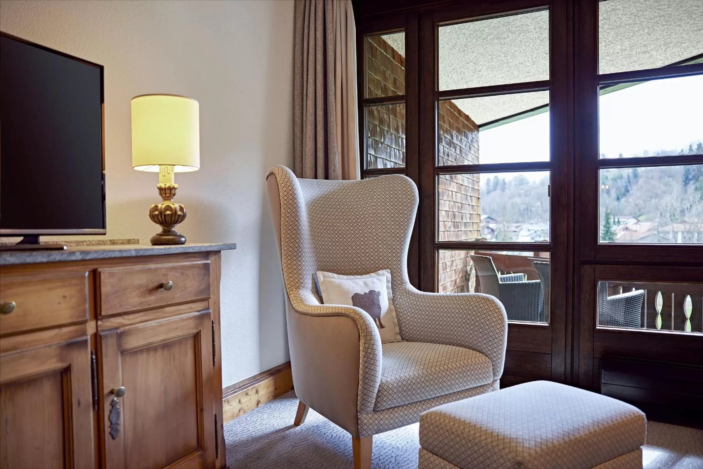 Seating area in Parkhotel Oberstaufen