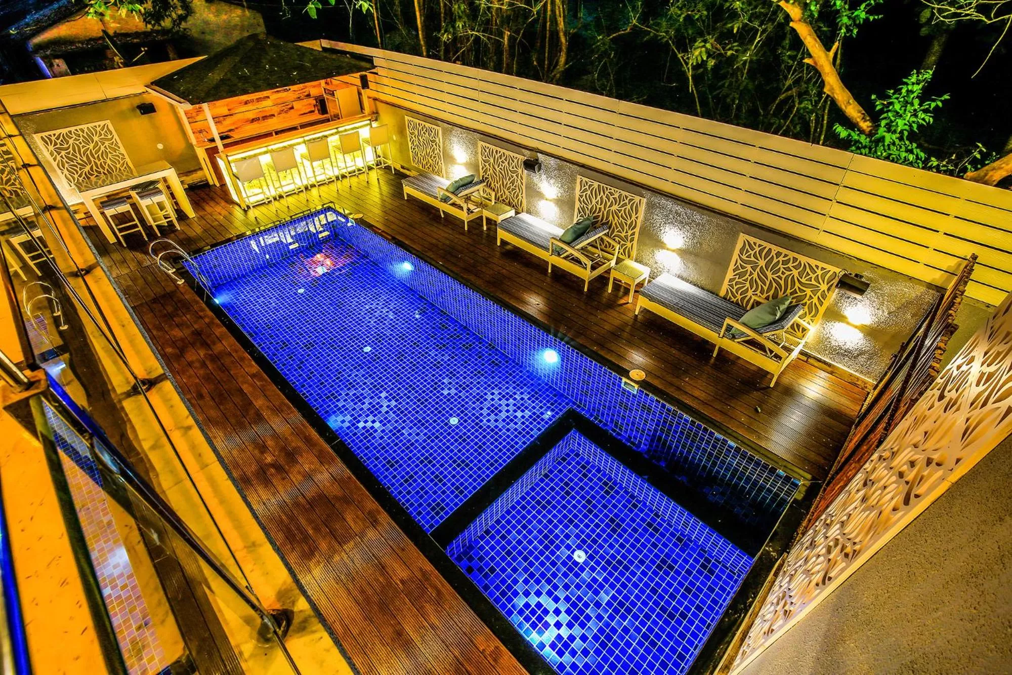 Swimming pool in FabHotel Casa Kiara With Pool Side Bar - Nr Calangute Beach