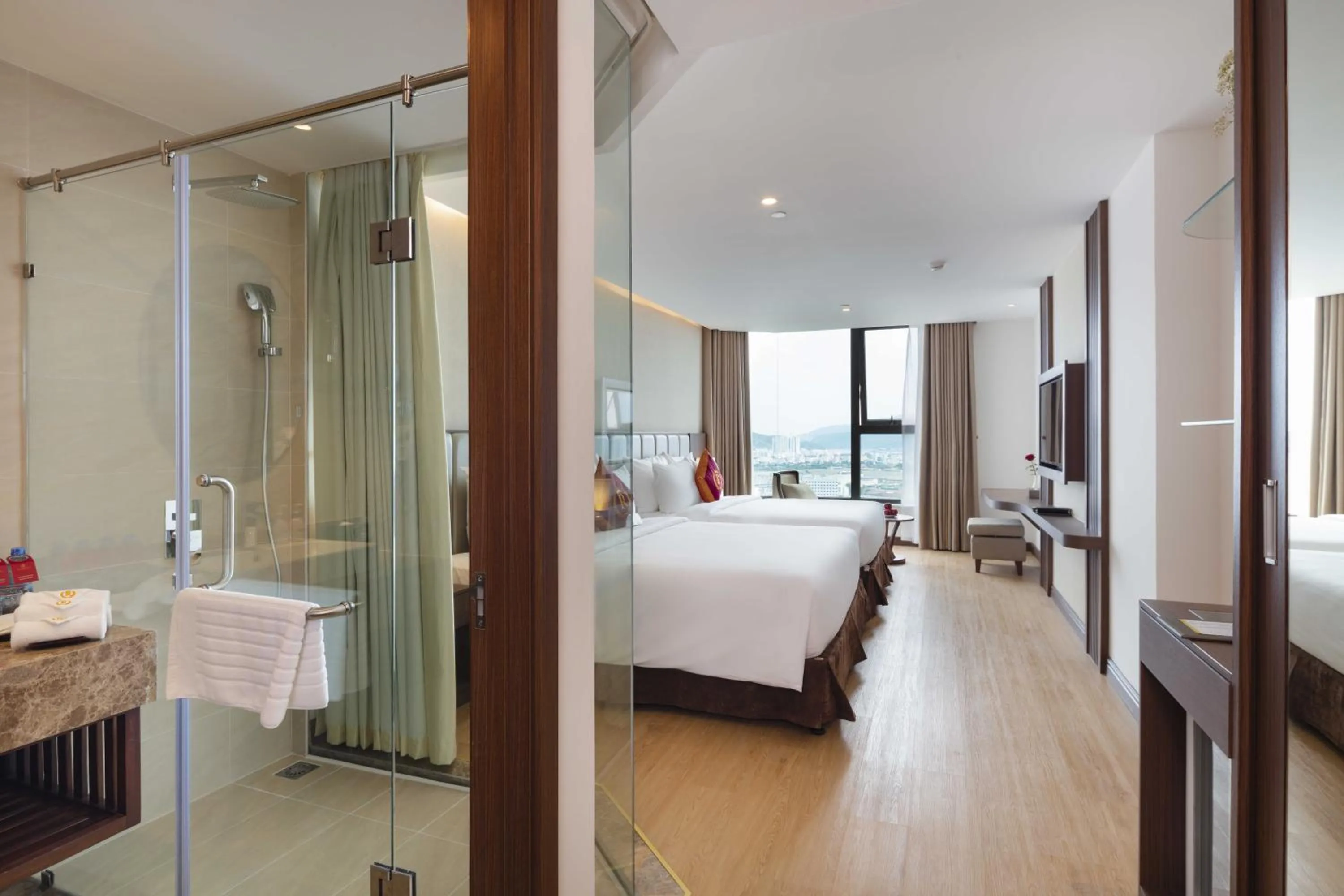 Bed in Regalia Gold Hotel