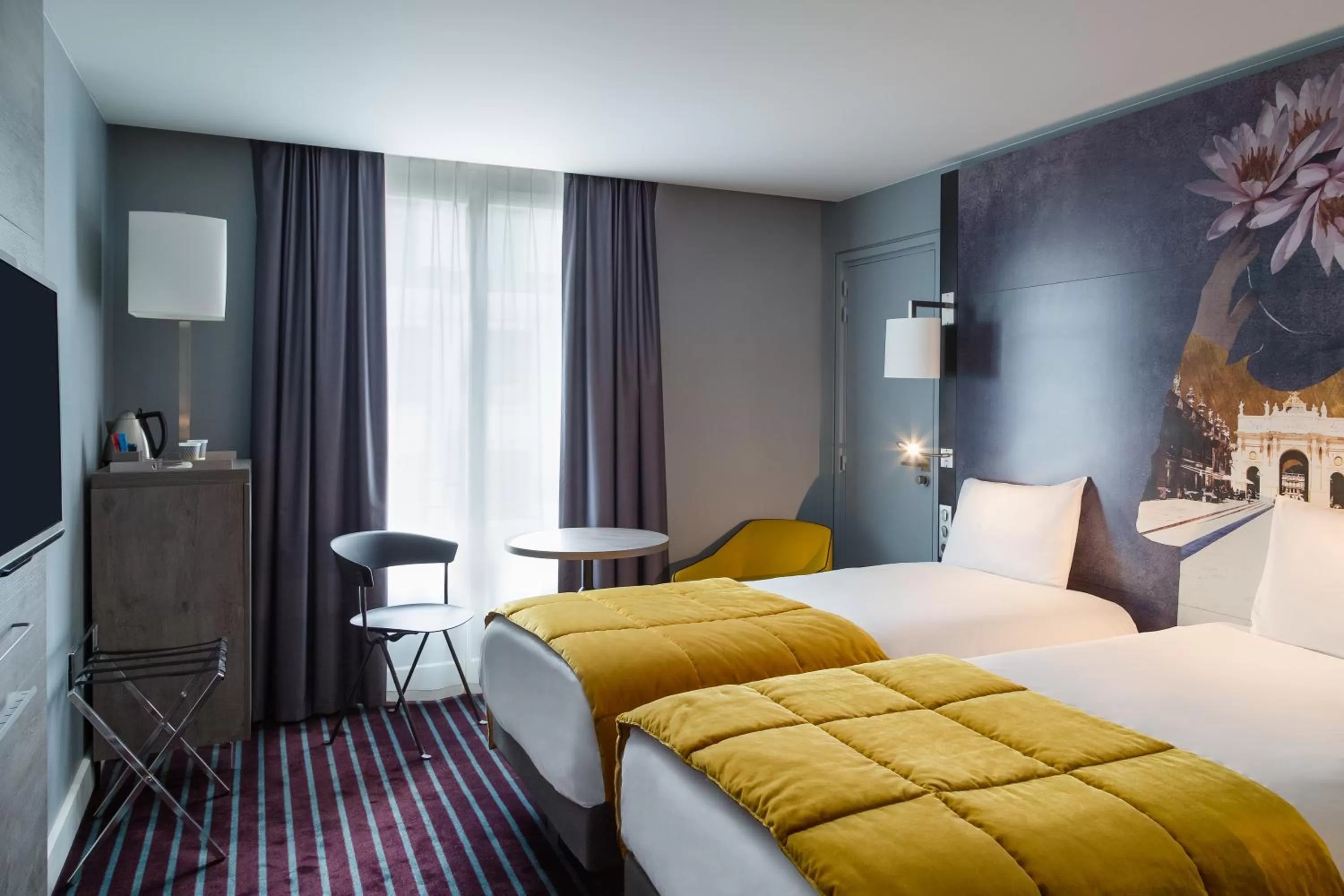 Staff, Bed in Mercure Nancy Centre Place Stanislas