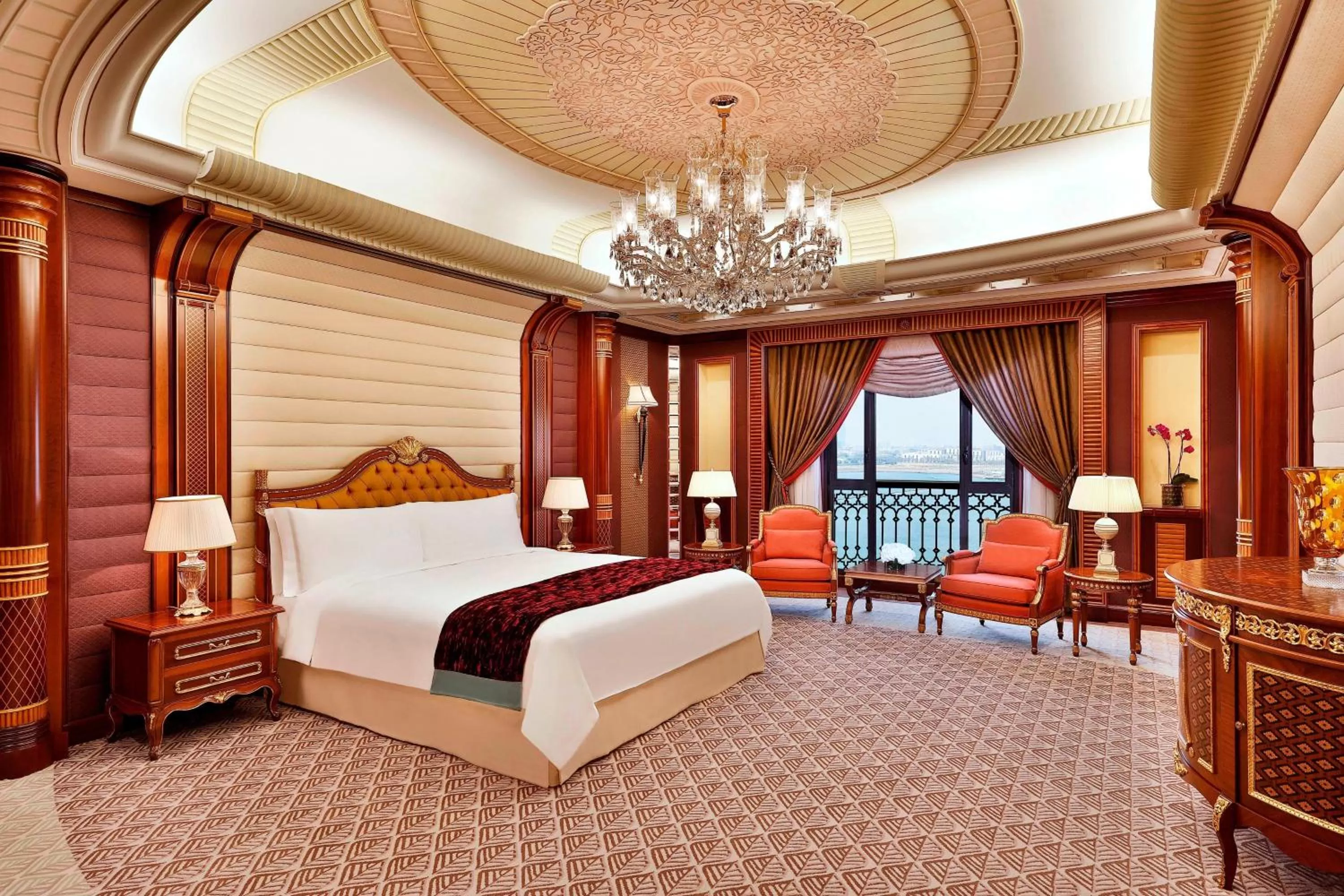 Bedroom, Bed in The Ritz-Carlton Jeddah